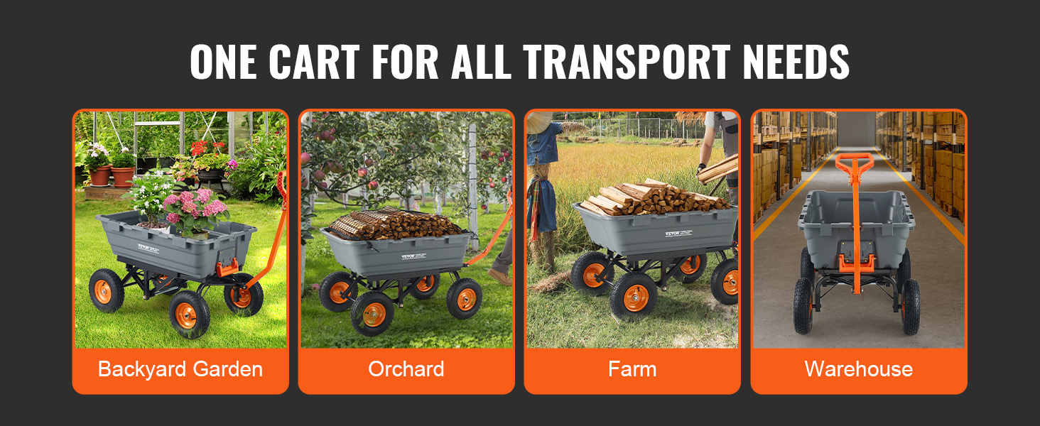 yard dump cart