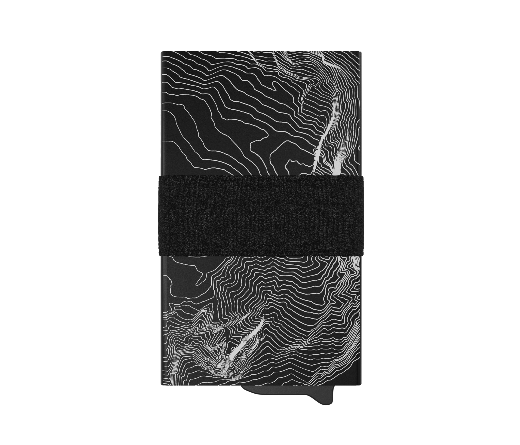 Slim Tactical Stealth Wallet for Men: Metal RFID Blocking Card Case with Money Clip