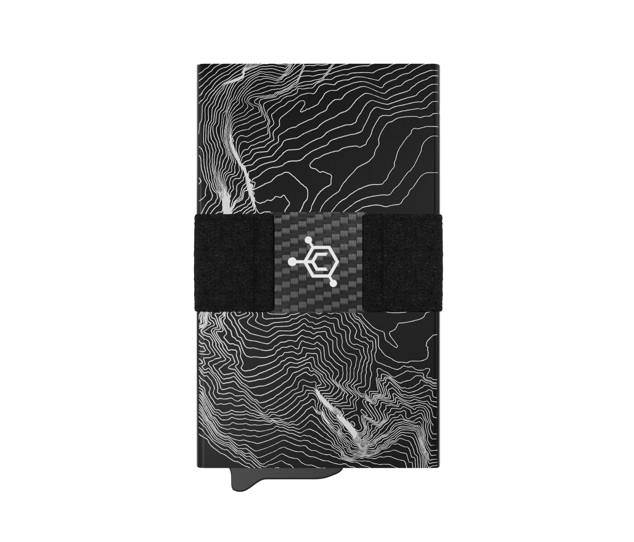 Slim Tactical Stealth Wallet for Men: Metal RFID Blocking Card Case with Money Clip