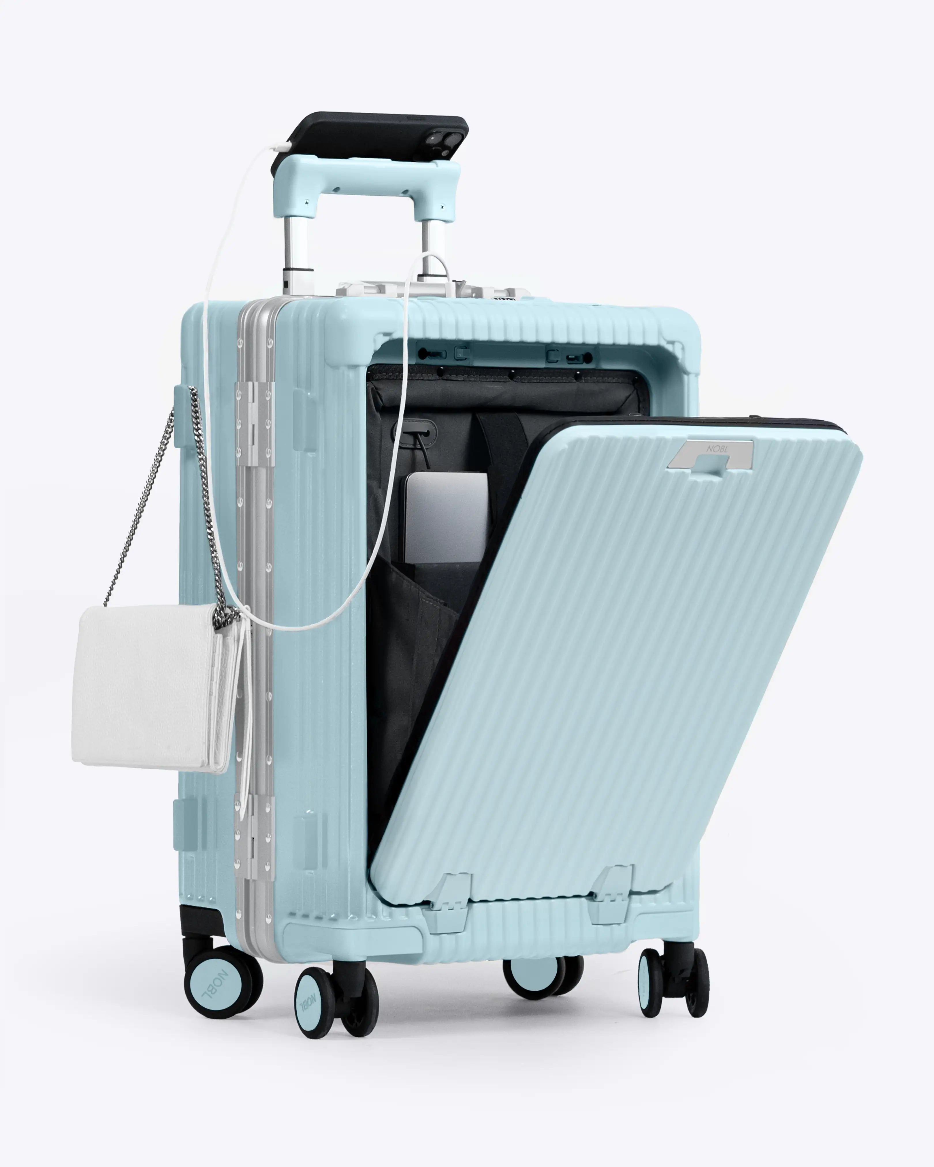 Smart Carry-On Suitcase for Students & Frequent Travellers