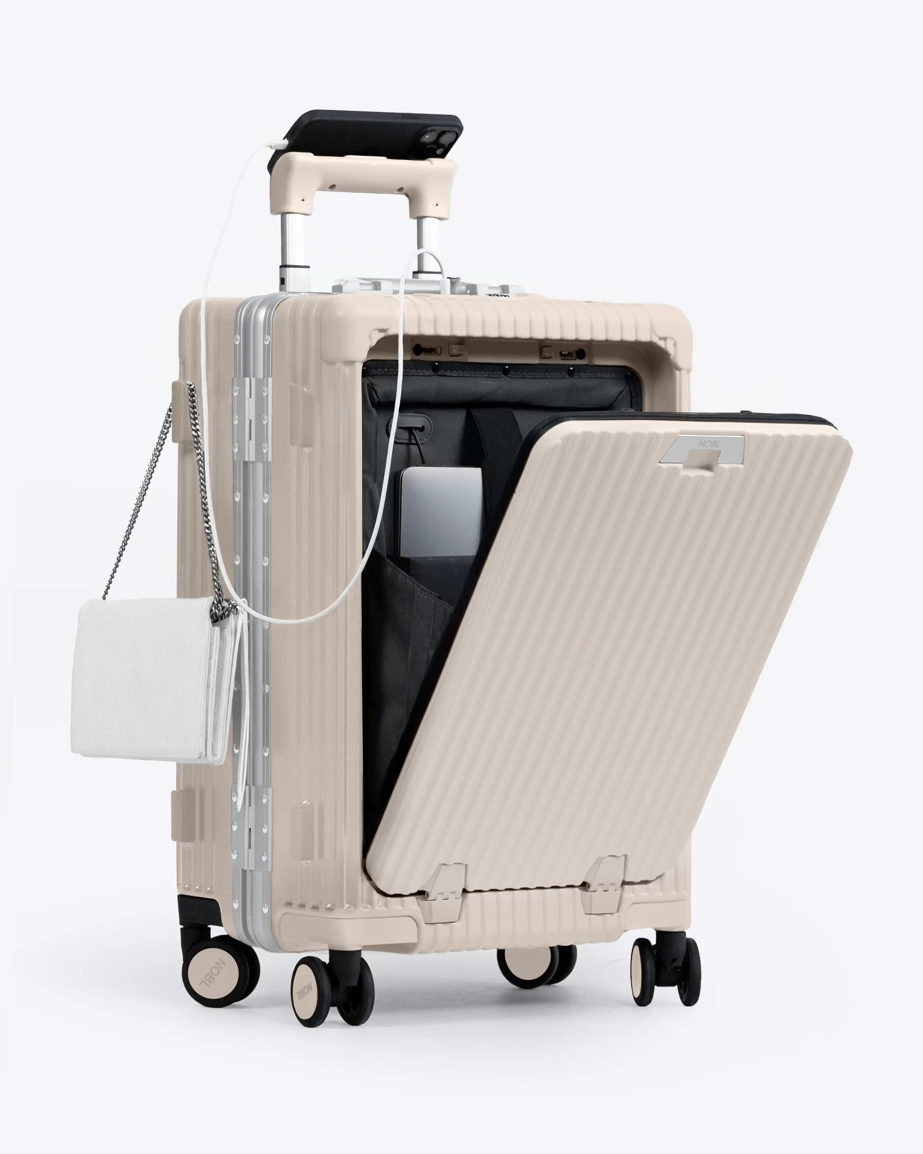 Smart Carry-On Suitcase for Students & Frequent Travellers