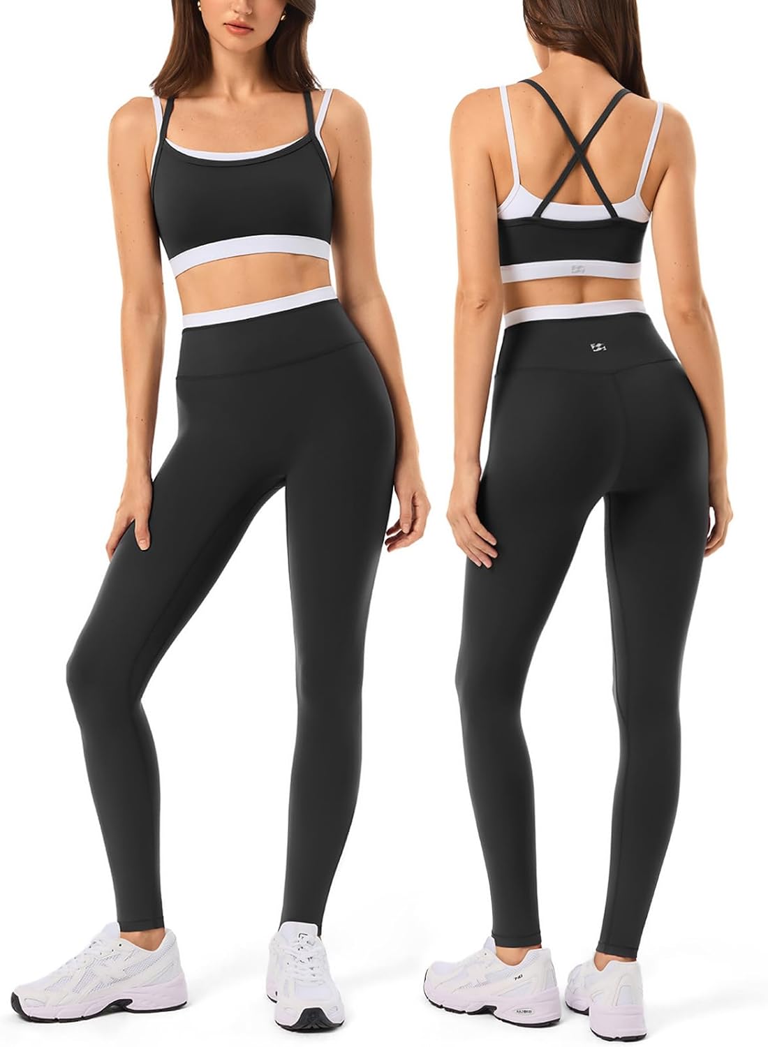 3-Piece Seamless Workout Set with Vest, Shorts & Leggings