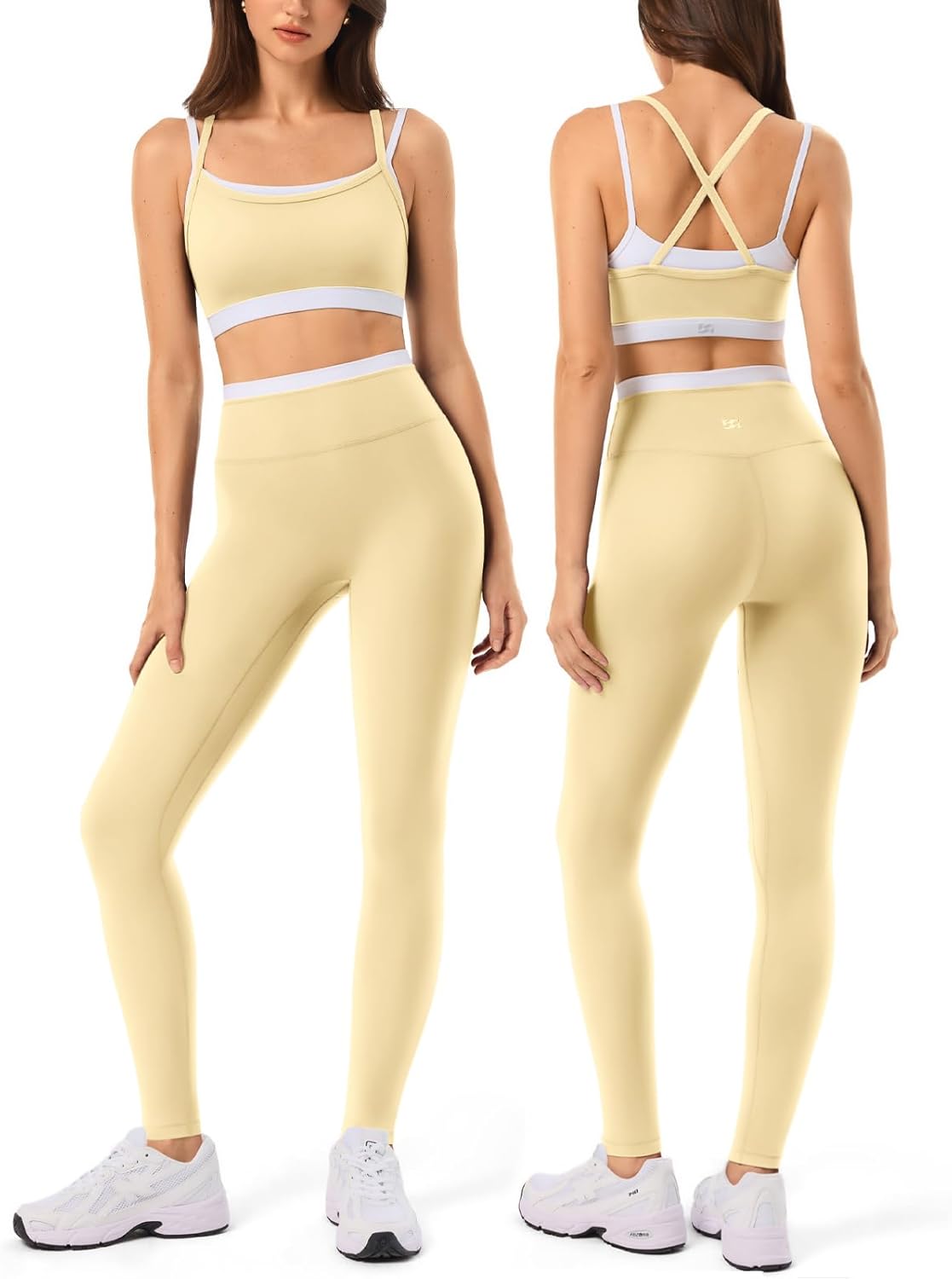 3-Piece Seamless Workout Set with Vest, Shorts & Leggings