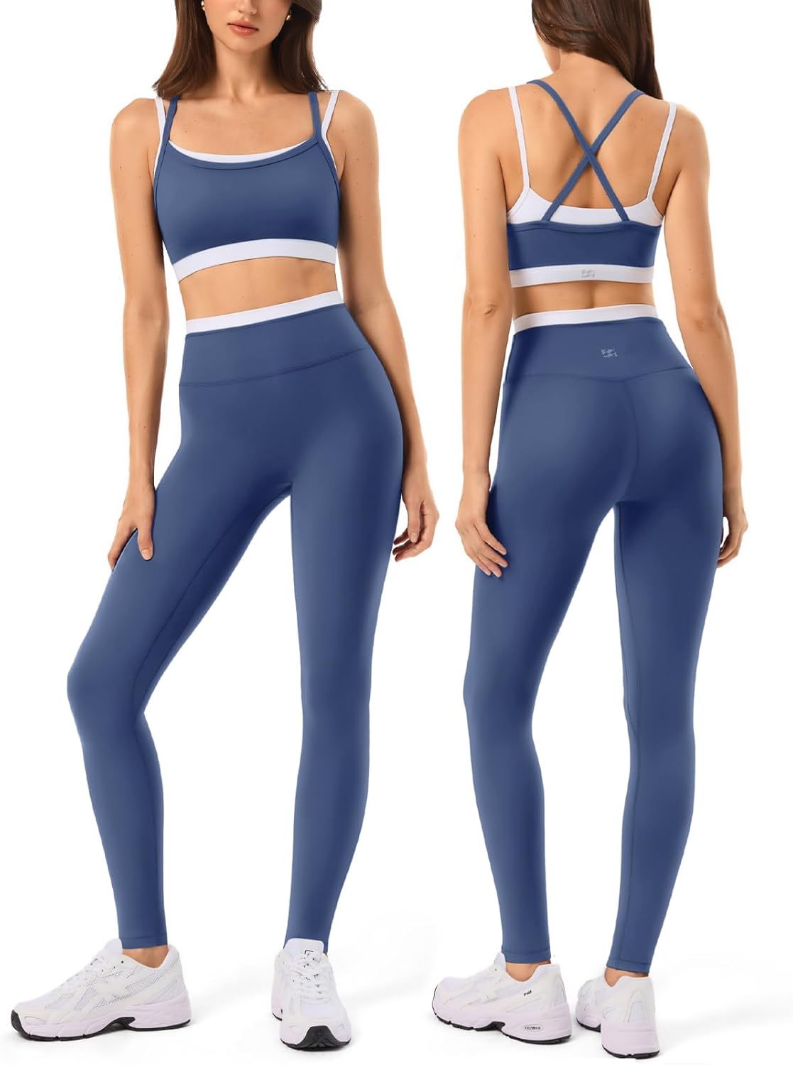 3-Piece Seamless Workout Set with Vest, Shorts & Leggings