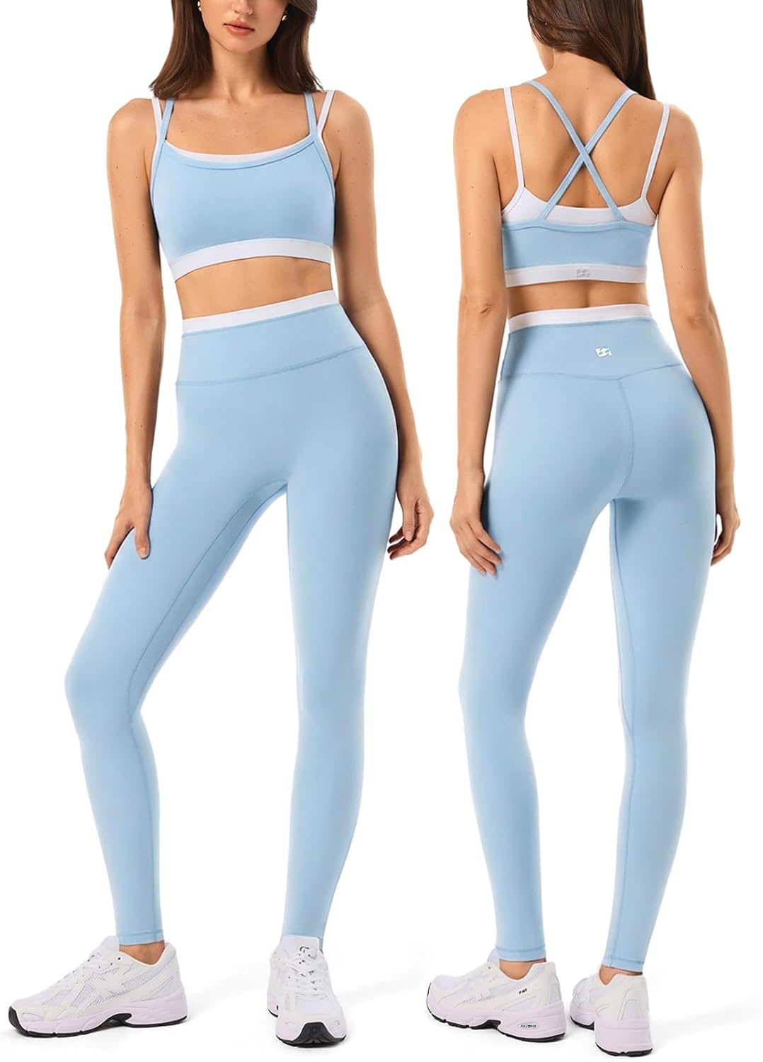 3-Piece Seamless Workout Set with Vest, Shorts & Leggings