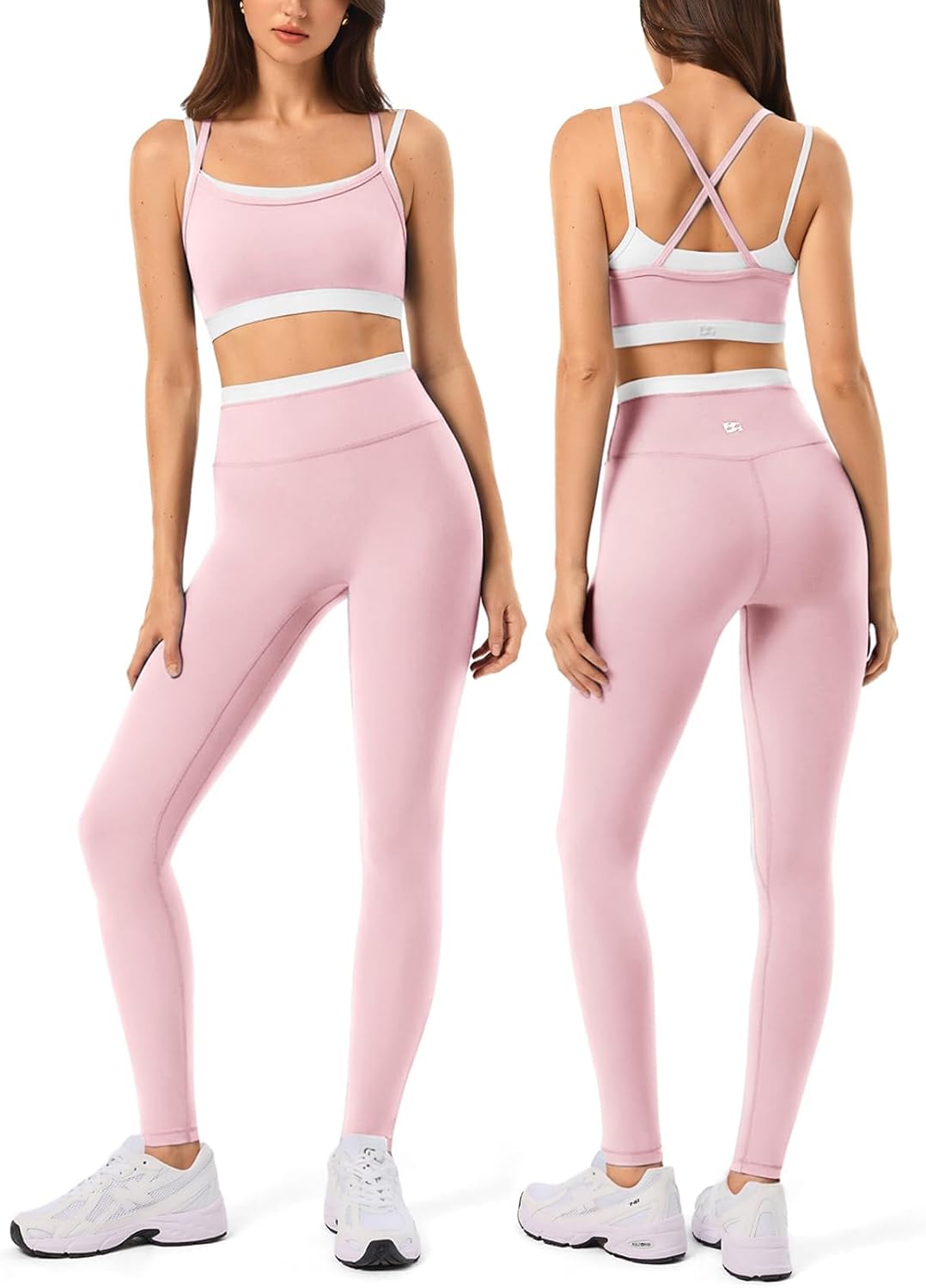 3-Piece Seamless Workout Set with Vest, Shorts & Leggings