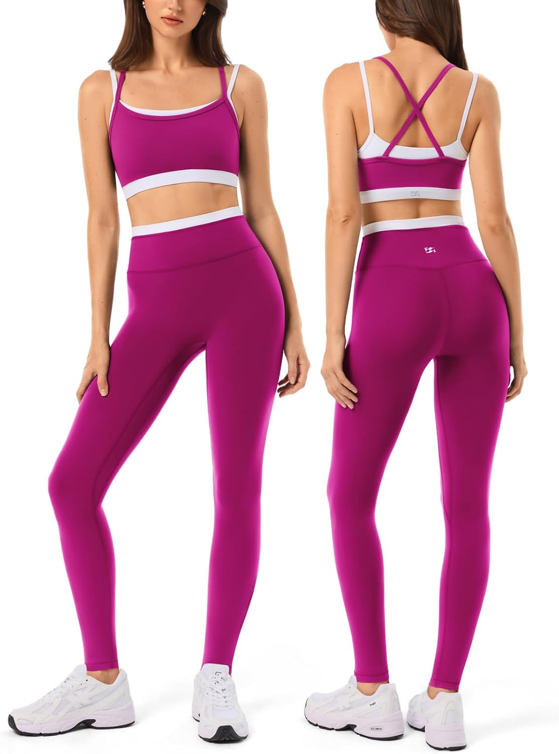 3-Piece Seamless Workout Set with Vest, Shorts & Leggings