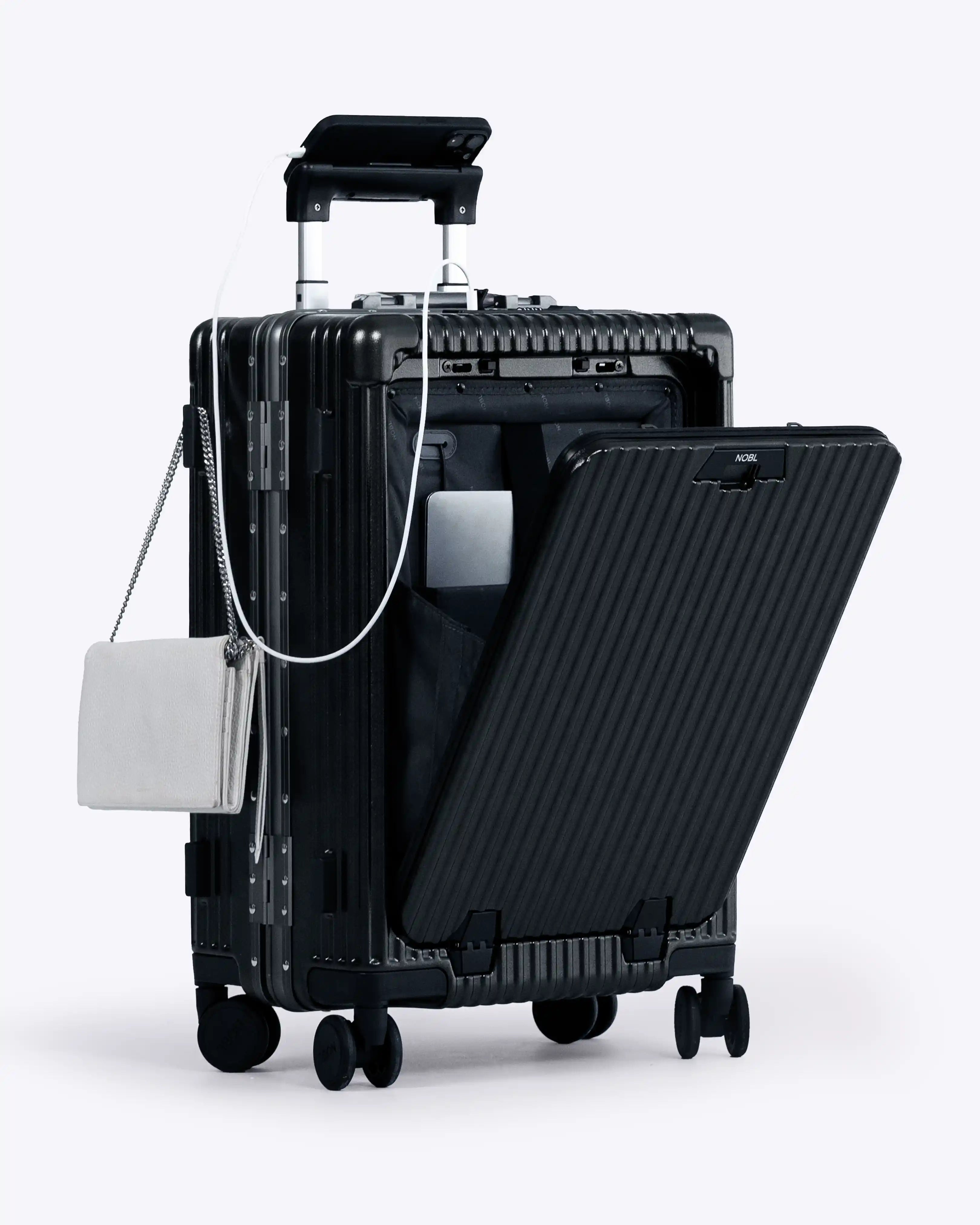 Smart Carry-On Suitcase for Students & Frequent Travellers
