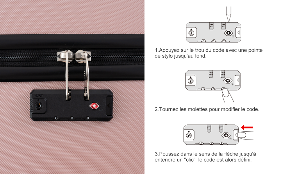 Sch&eacute;mas d'instructions techniques montrant les proc&eacute;dures d'assemblage ou d'installation &eacute;tape par &eacute;tape, avec &eacute;tapes num&eacute;rot&eacute;es et indicateurs de fl&egrave;che sur fond noir.