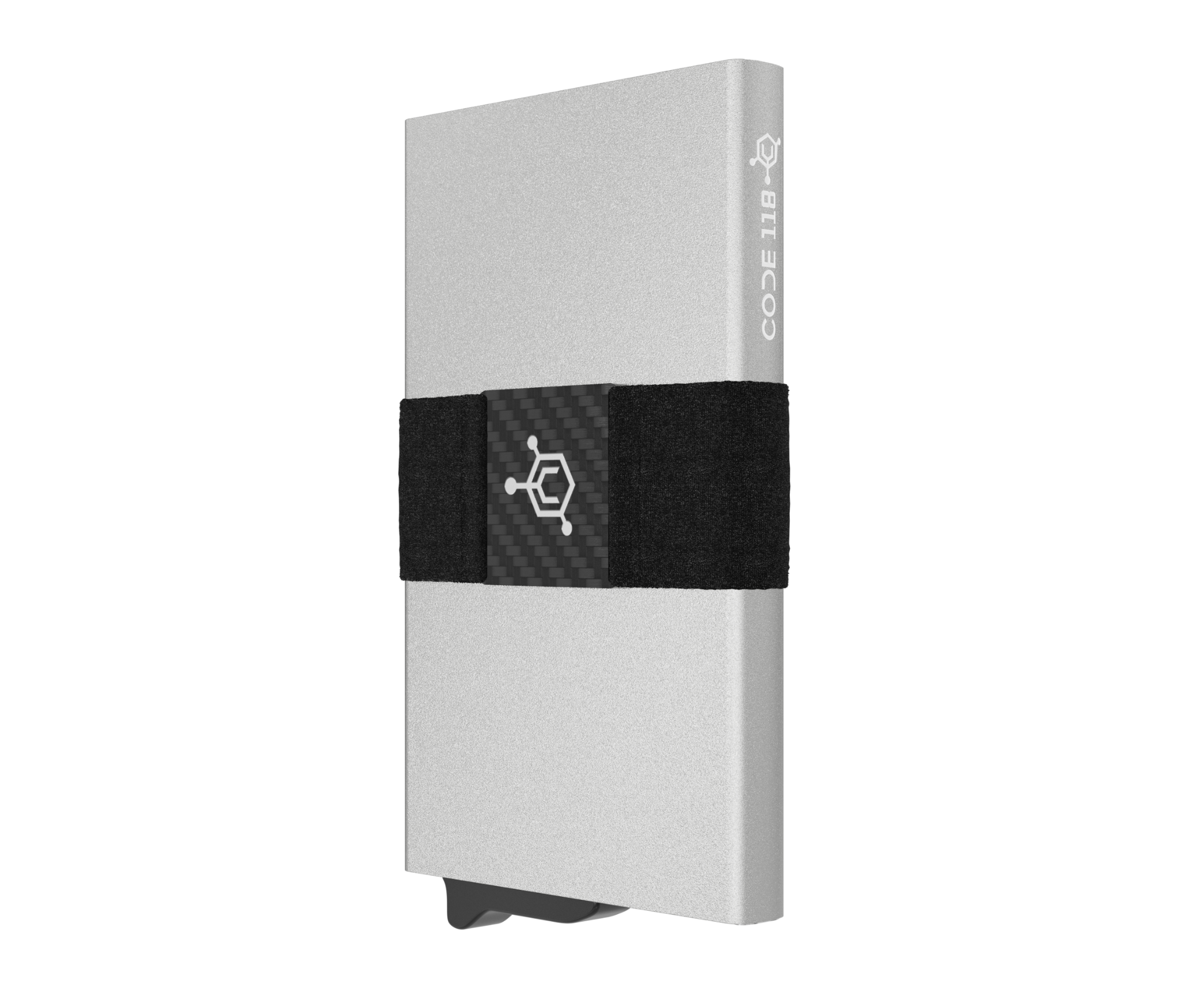 Slim Tactical Stealth Wallet for Men: Metal RFID Blocking Card Case with Money Clip
