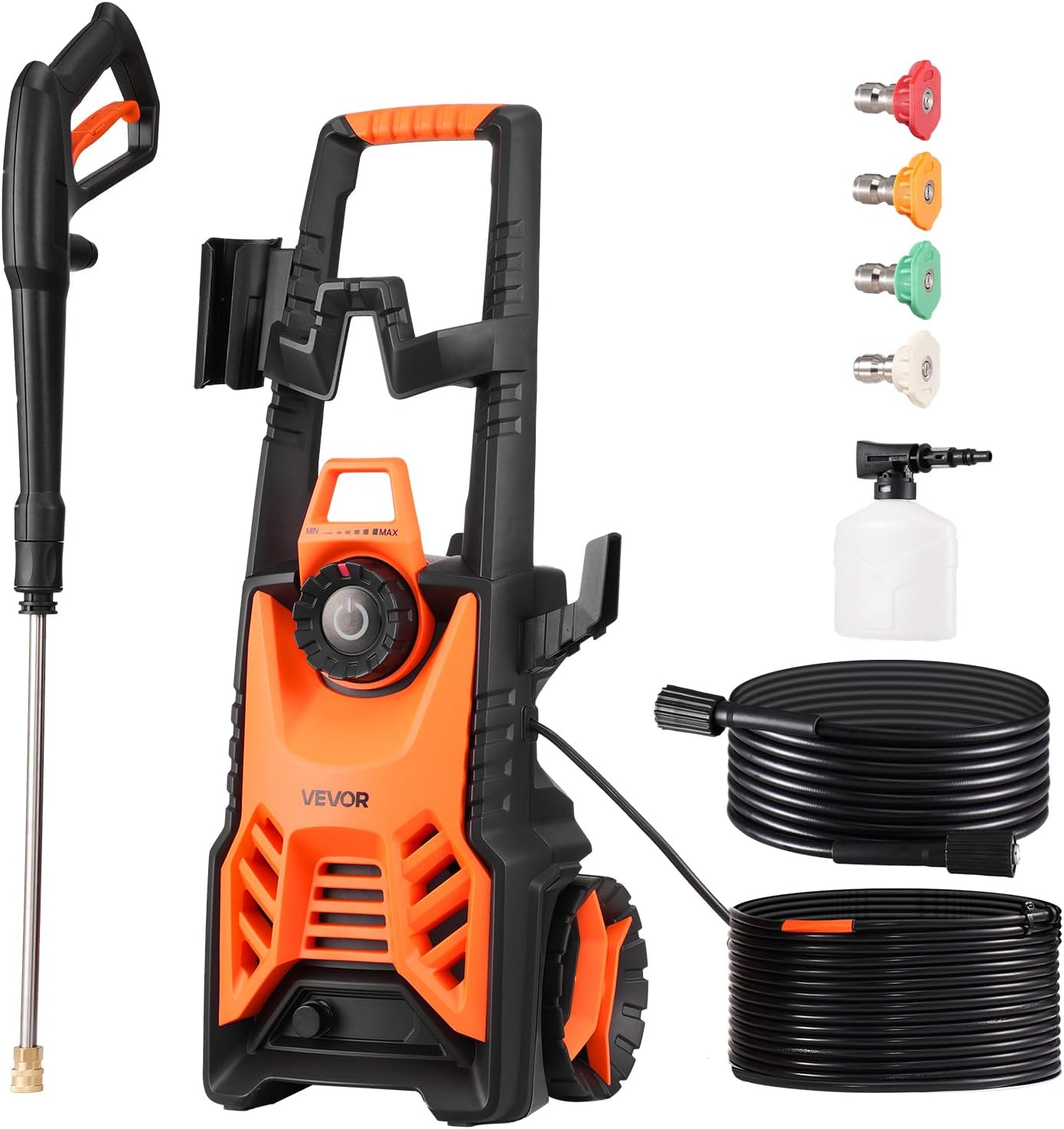 Multi-Purpose Pressure Washer for Cars, Driveways, Patios & Home Cleaning