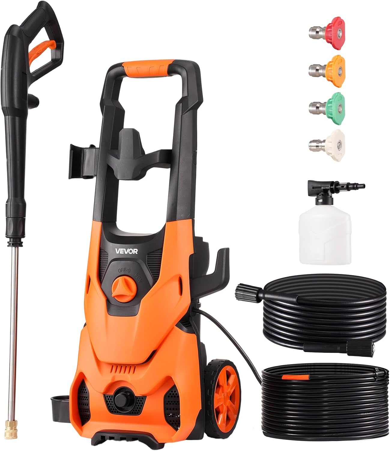 Multi-Purpose Pressure Washer for Cars, Driveways, Patios & Home Cleaning