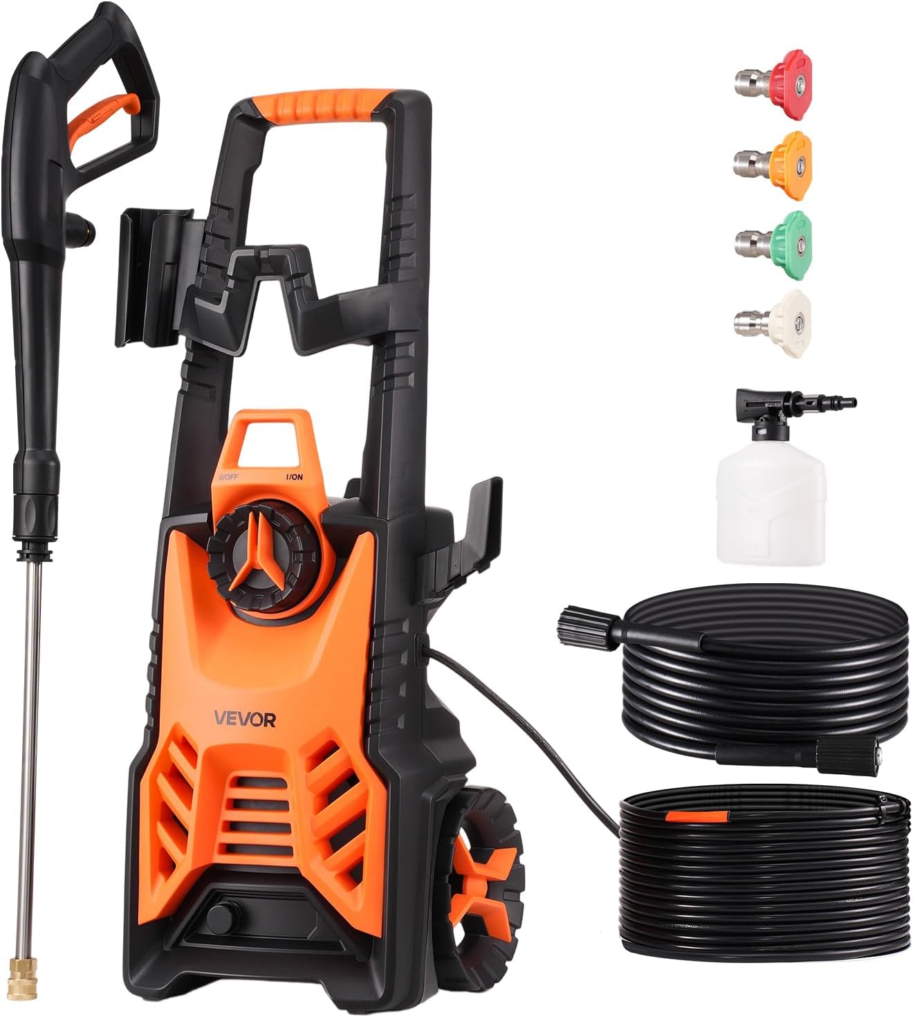 Multi-Purpose Pressure Washer for Cars, Driveways, Patios & Home Cleaning