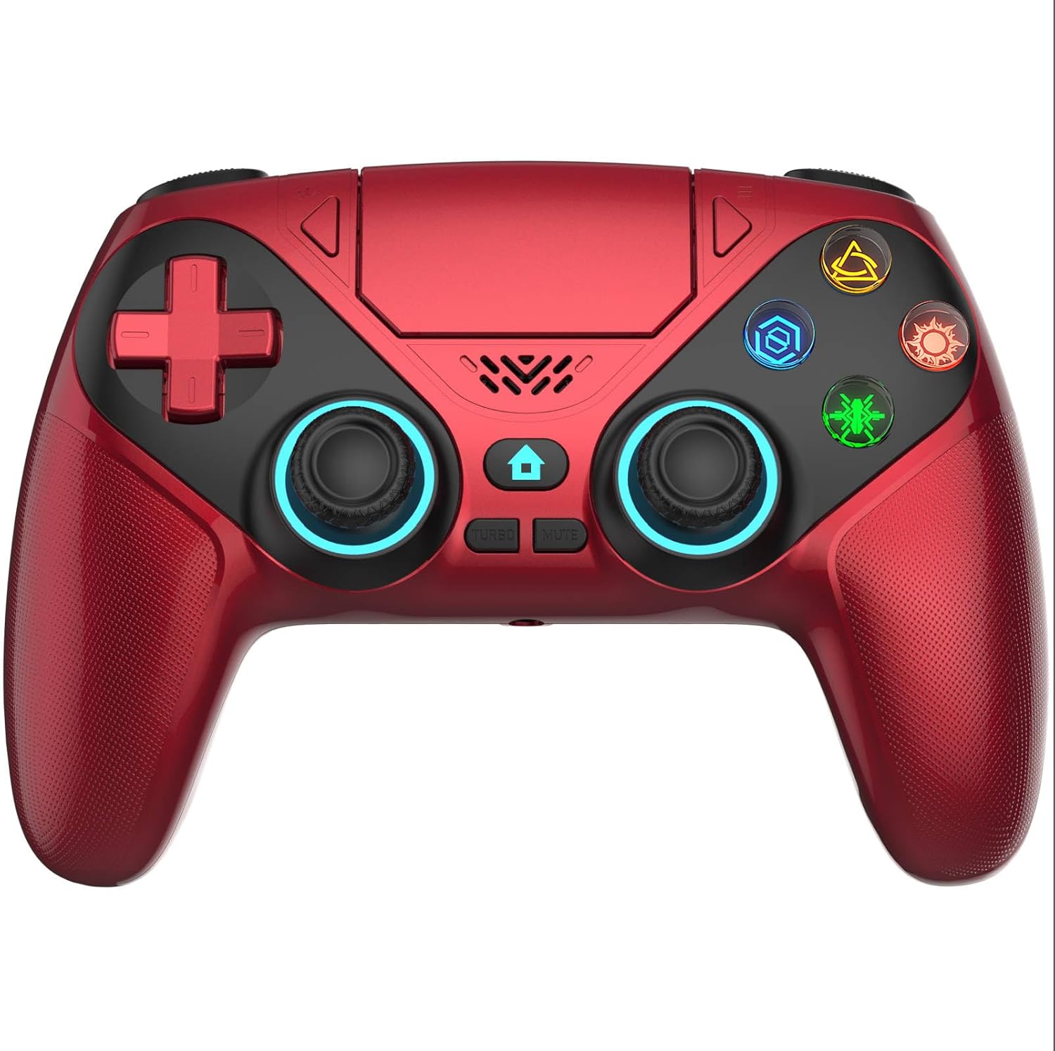 Wireless RGB Gaming Controller for PS5 & PC（1 Pair）