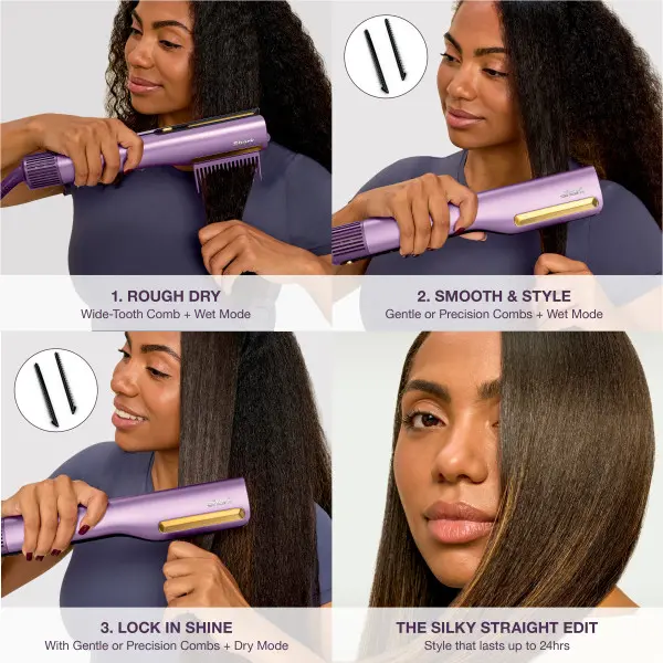 Silki Pro Hair Straightener Dryer 