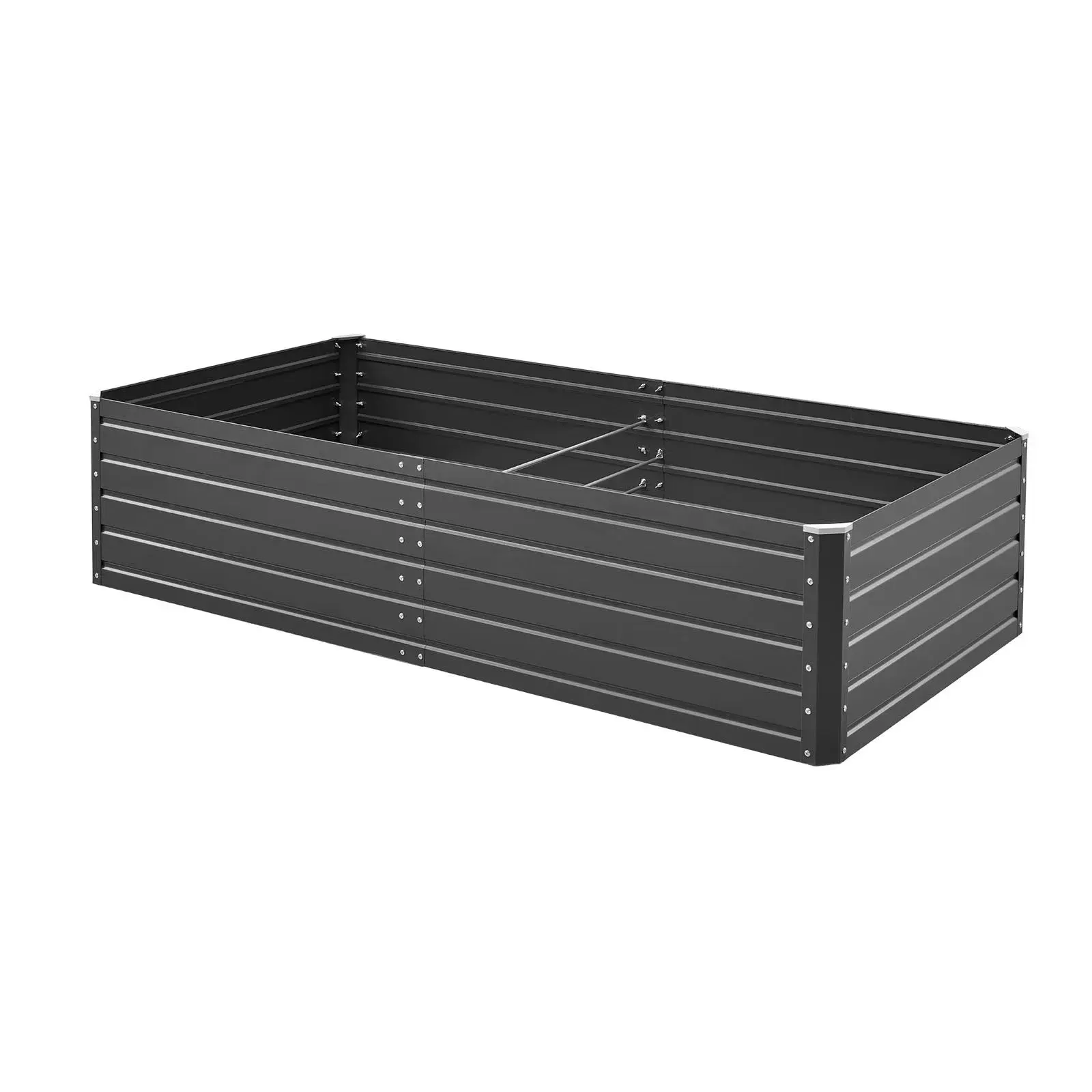 Large Raised Garden Bed with Open Bottom（6.7 x 3 x 1.5 ft）