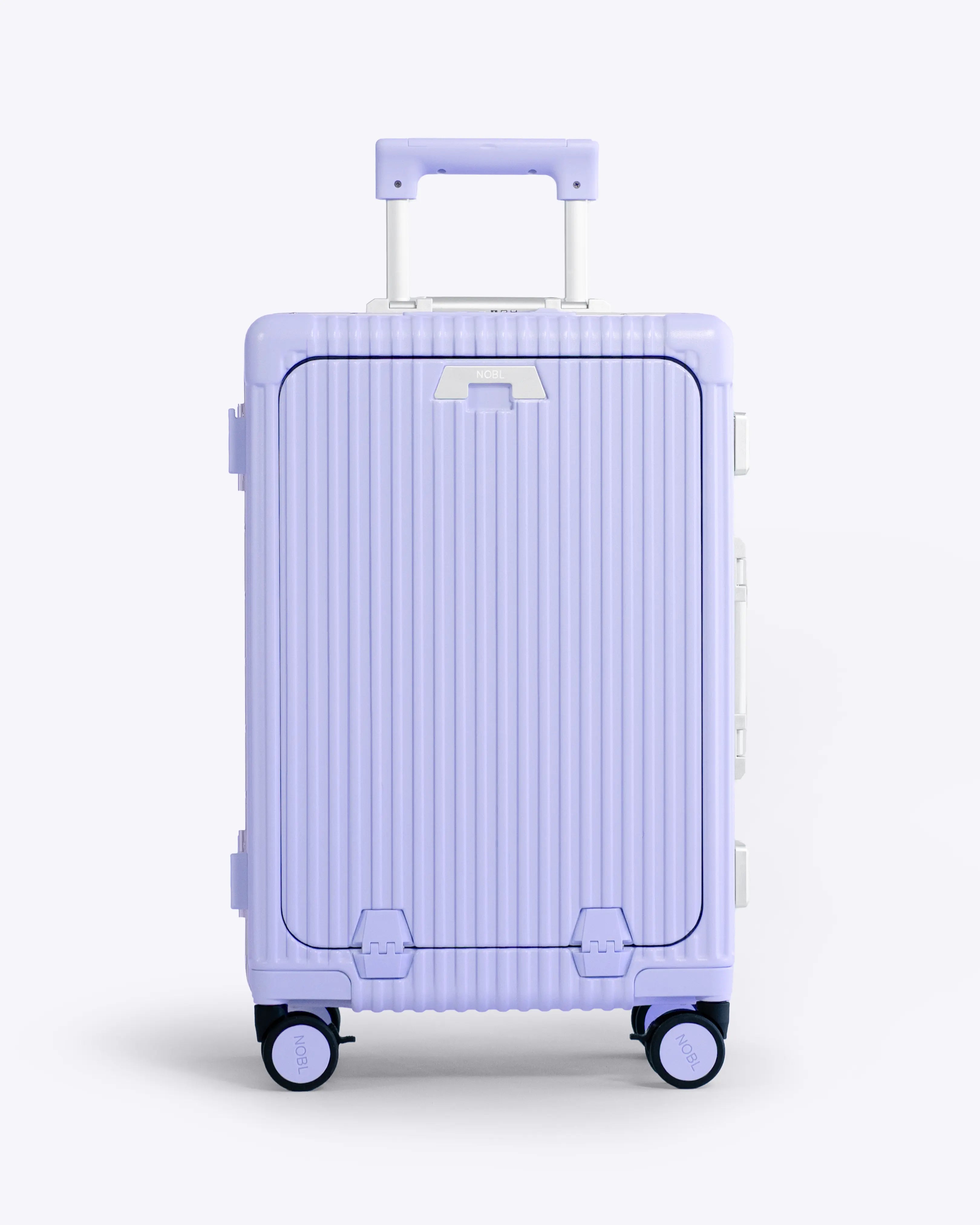 All-in-One Smart Carry-On Suitcase with GPS Tracking, Front Laptop Pocket, USB Charger & Cup Holder