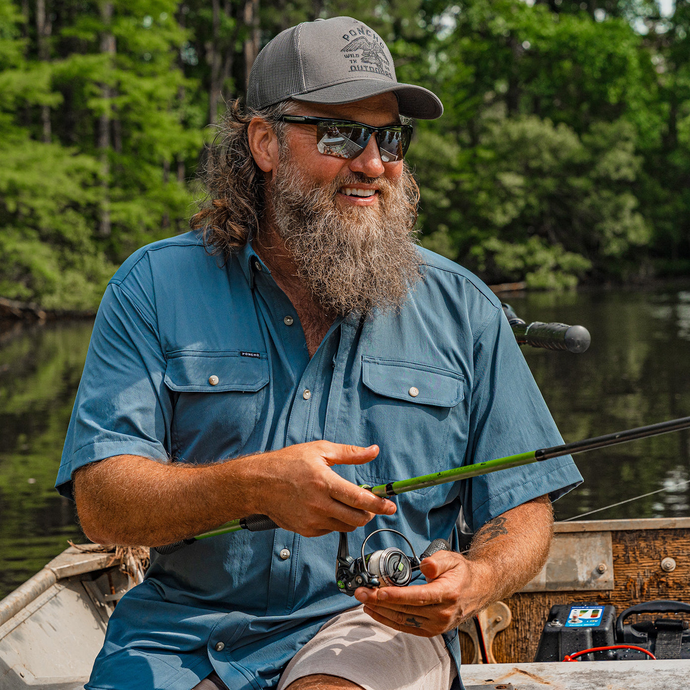Men's Quick-Dry UPF 50+ Performance Fishing & Outdoor Shirt