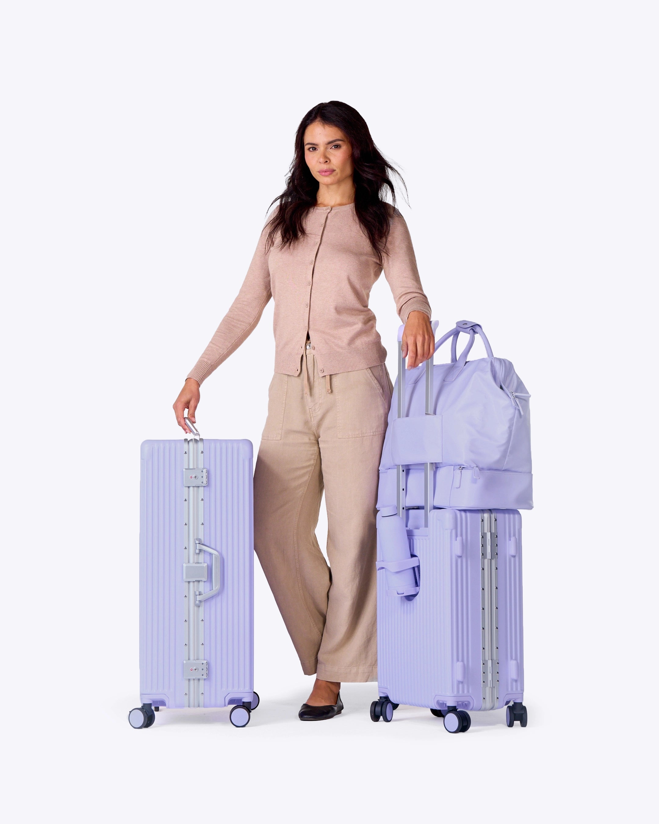 Smart Carry-On Suitcase for Students & Frequent Travellers