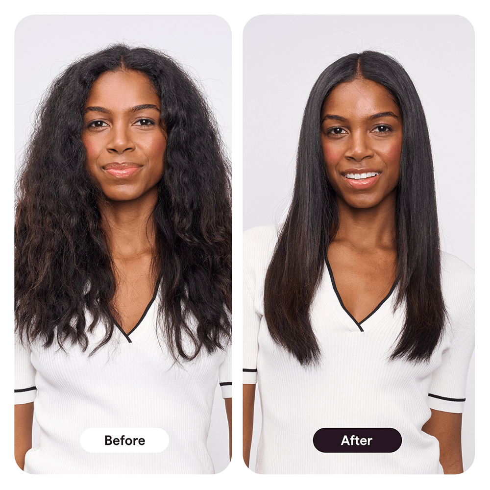 Steamline Pro Steam Hair Straightener Brush Hair Straightening Comb with Scrunchie and Glove