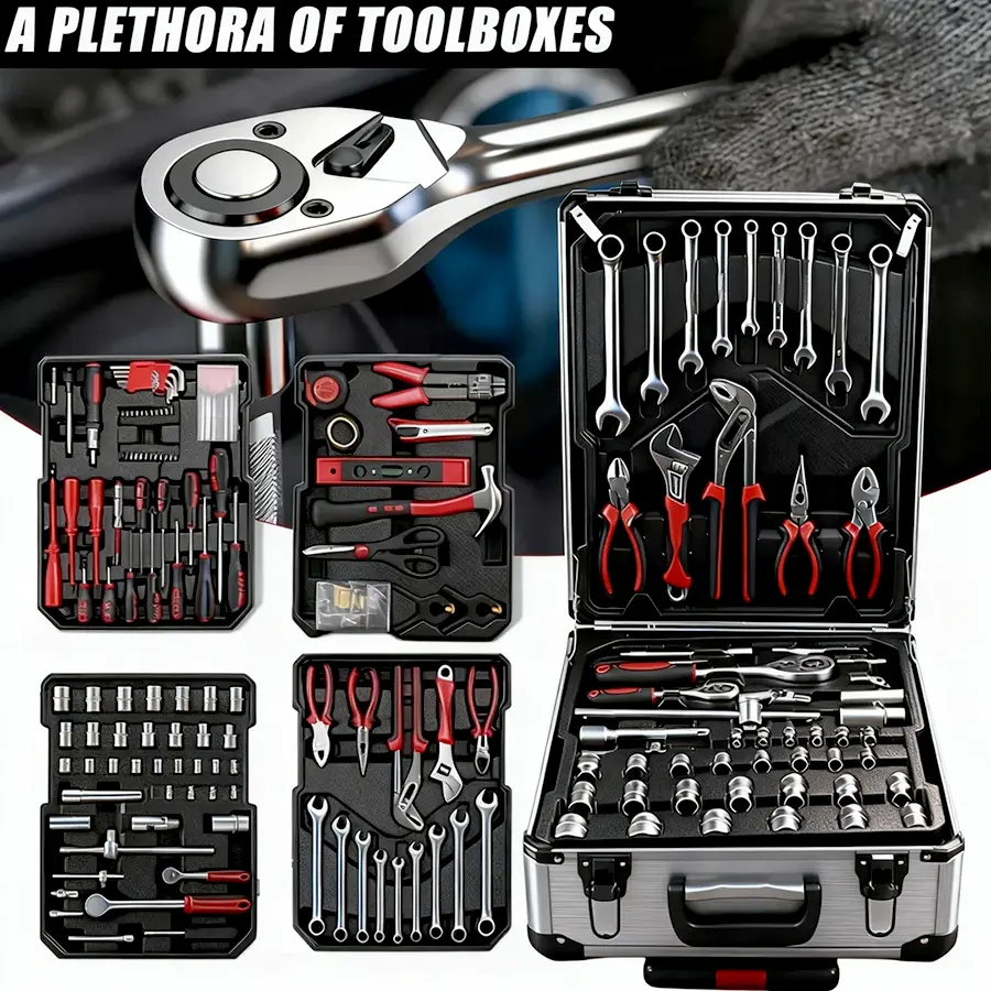 899-Piece Premium Toolbox: The Ultimate All-in-One Master Set