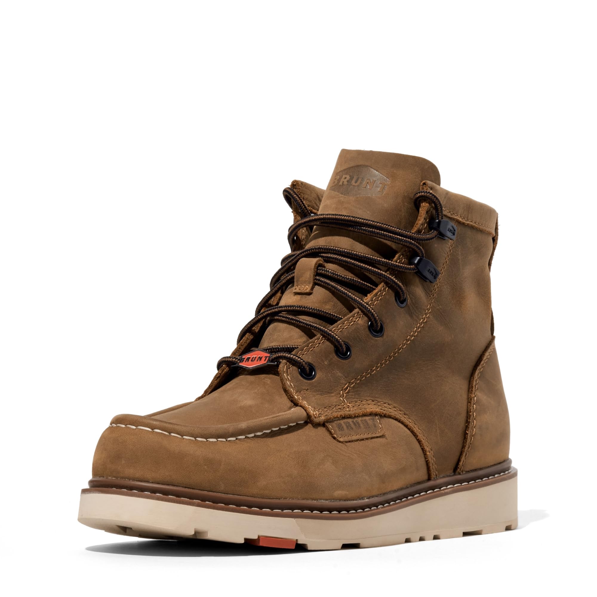 6-Inch Safety Toe Wedge Work Boot with Adjustable Width System