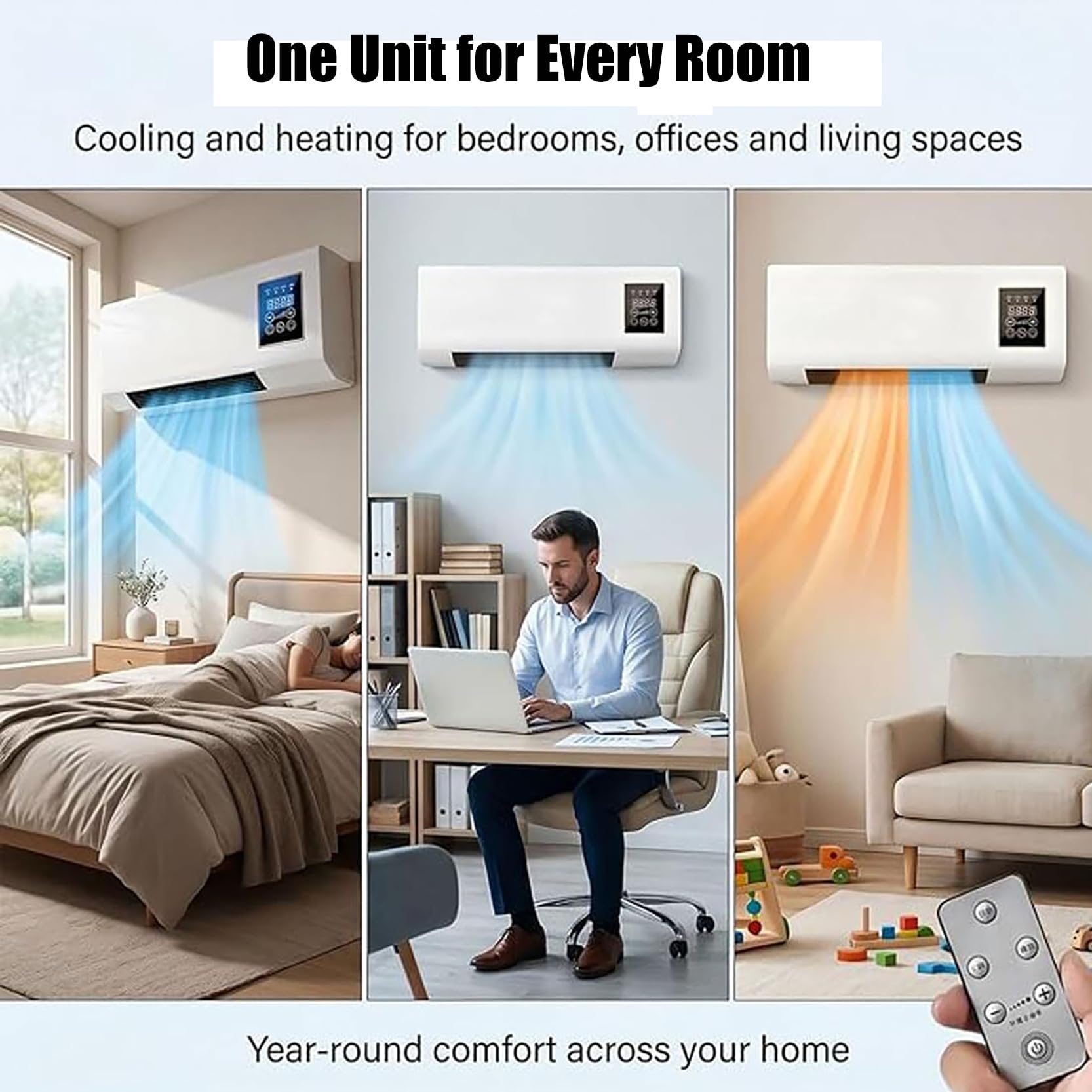 No Installation. Year-Round Comfort.