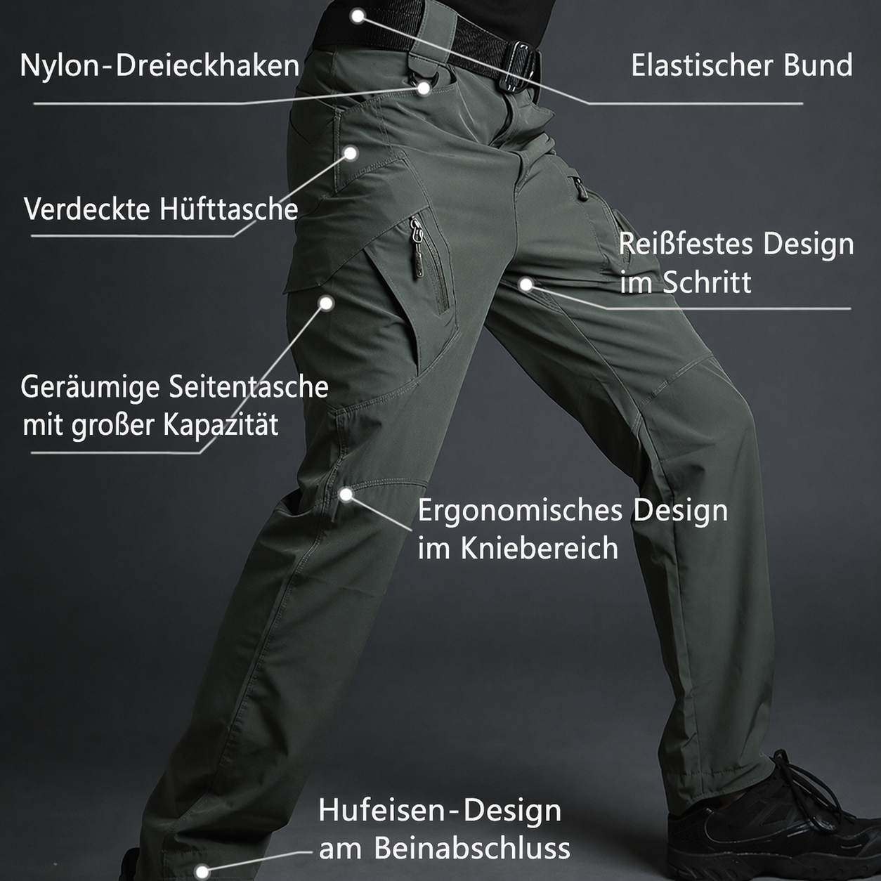 Archon IX9 Leichte Schnell Trocknende Stretch-Hose