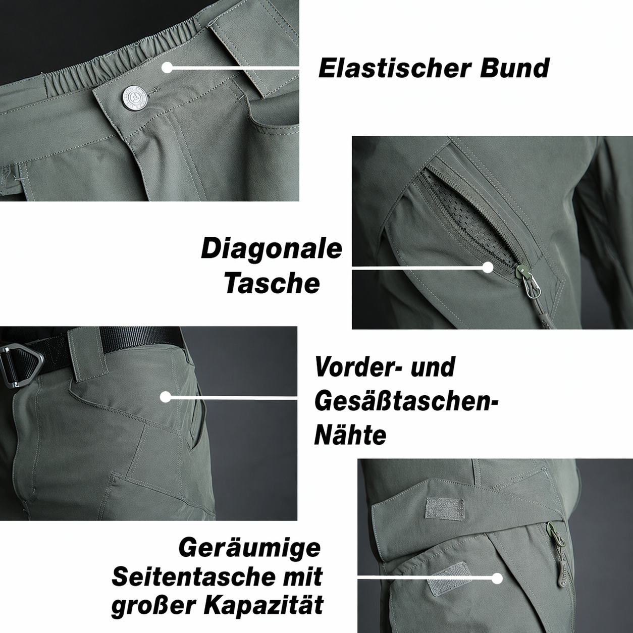 Archon IX9 Leichte Schnell Trocknende Stretch-Hose