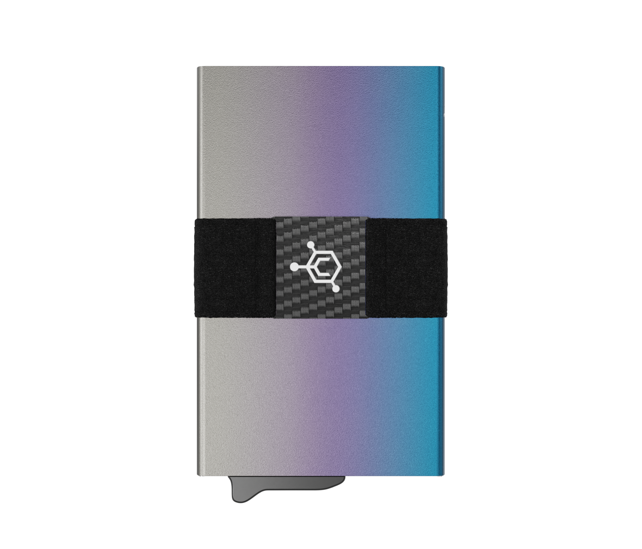 Slim Tactical Stealth Wallet for Men: Metal RFID Blocking Card Case with Money Clip