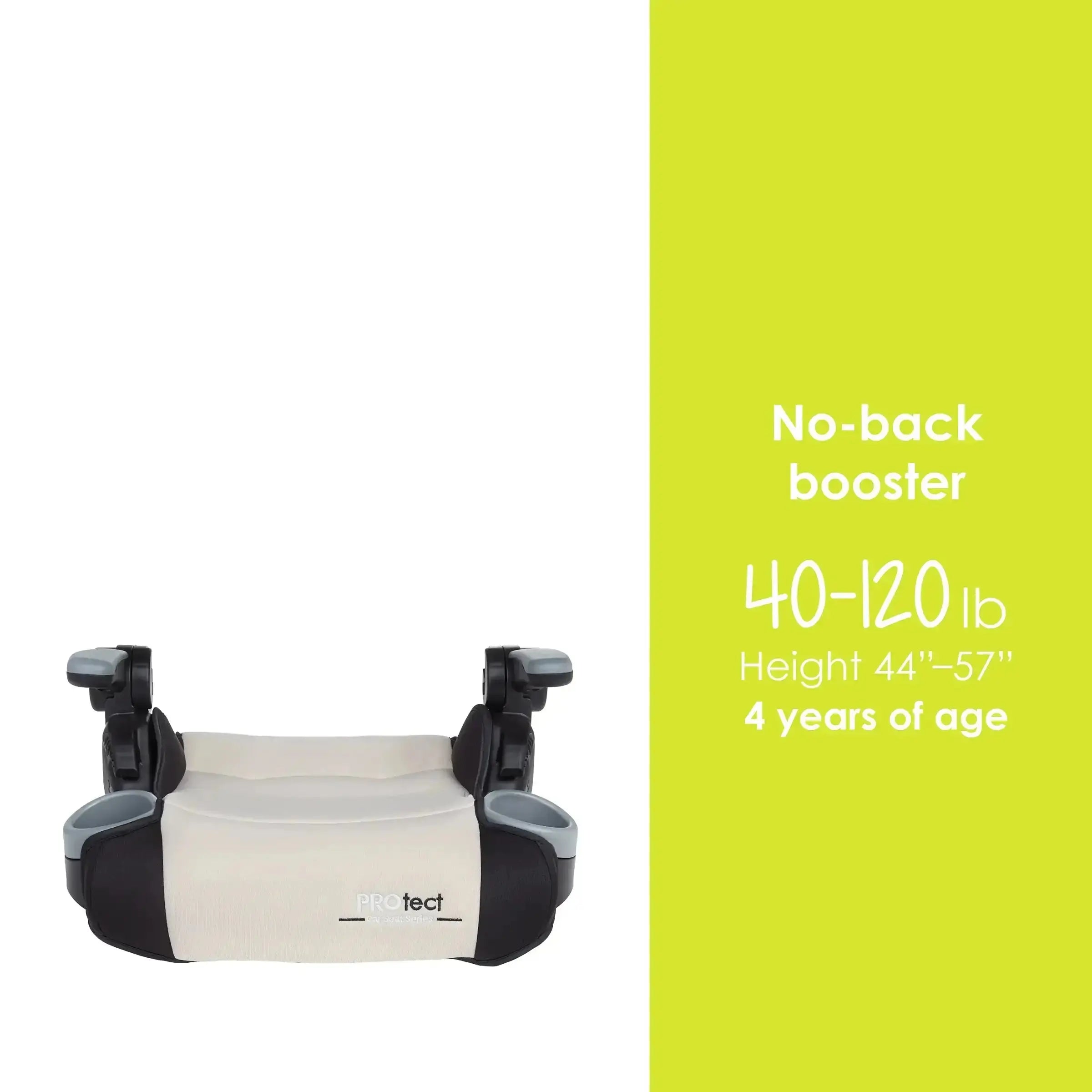 Baby 2-in-1 Folding Booster Car Seat | 8-position Headrest with Side Impact Protection