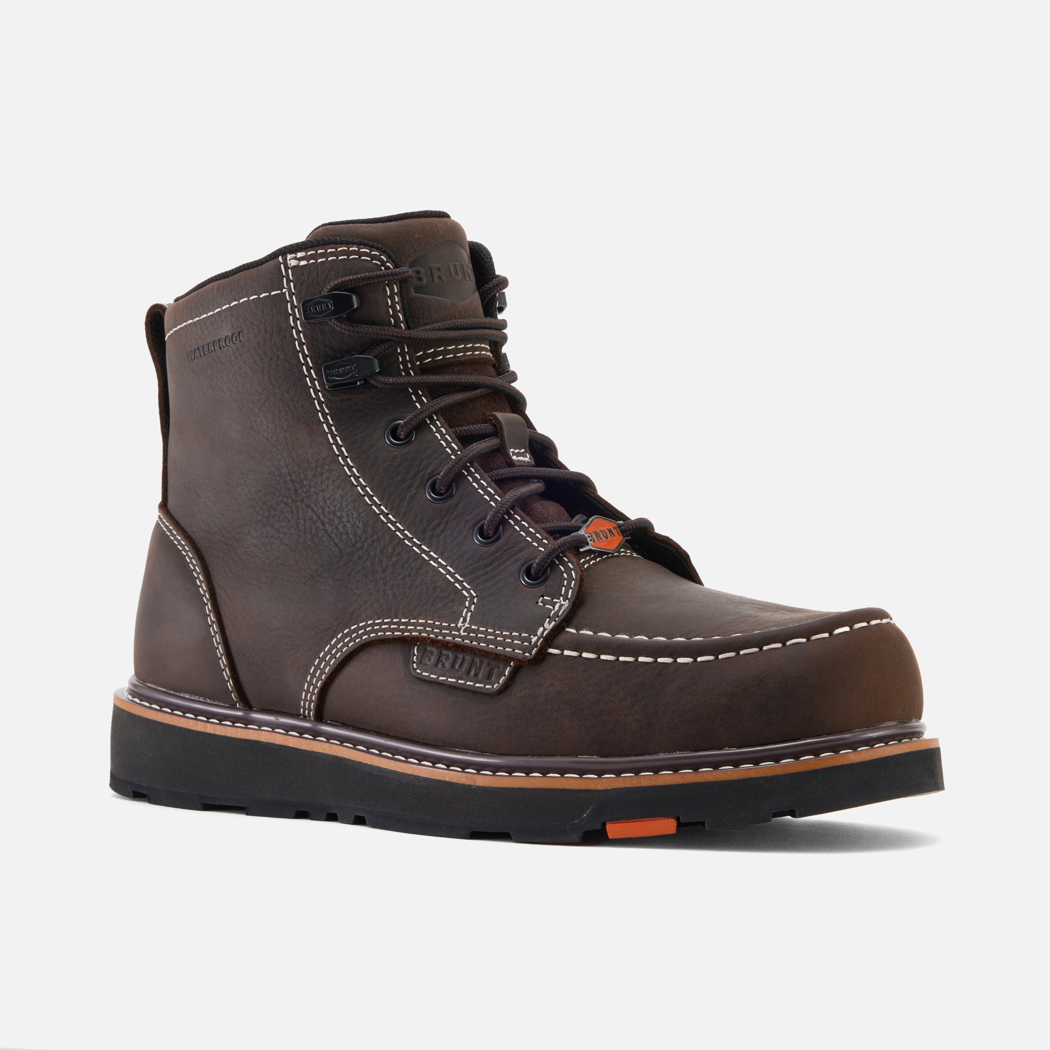 6-Inch Safety Toe Wedge Work Boot with Adjustable Width System