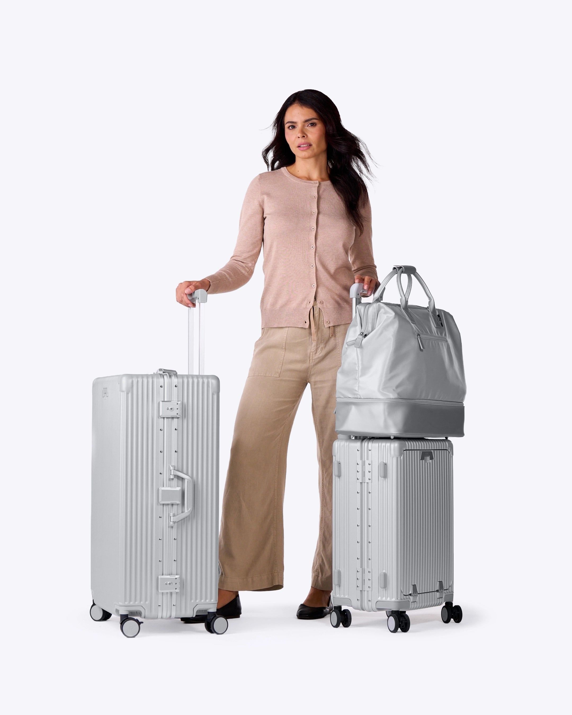 Smart Carry-On Suitcase for Students & Frequent Travellers