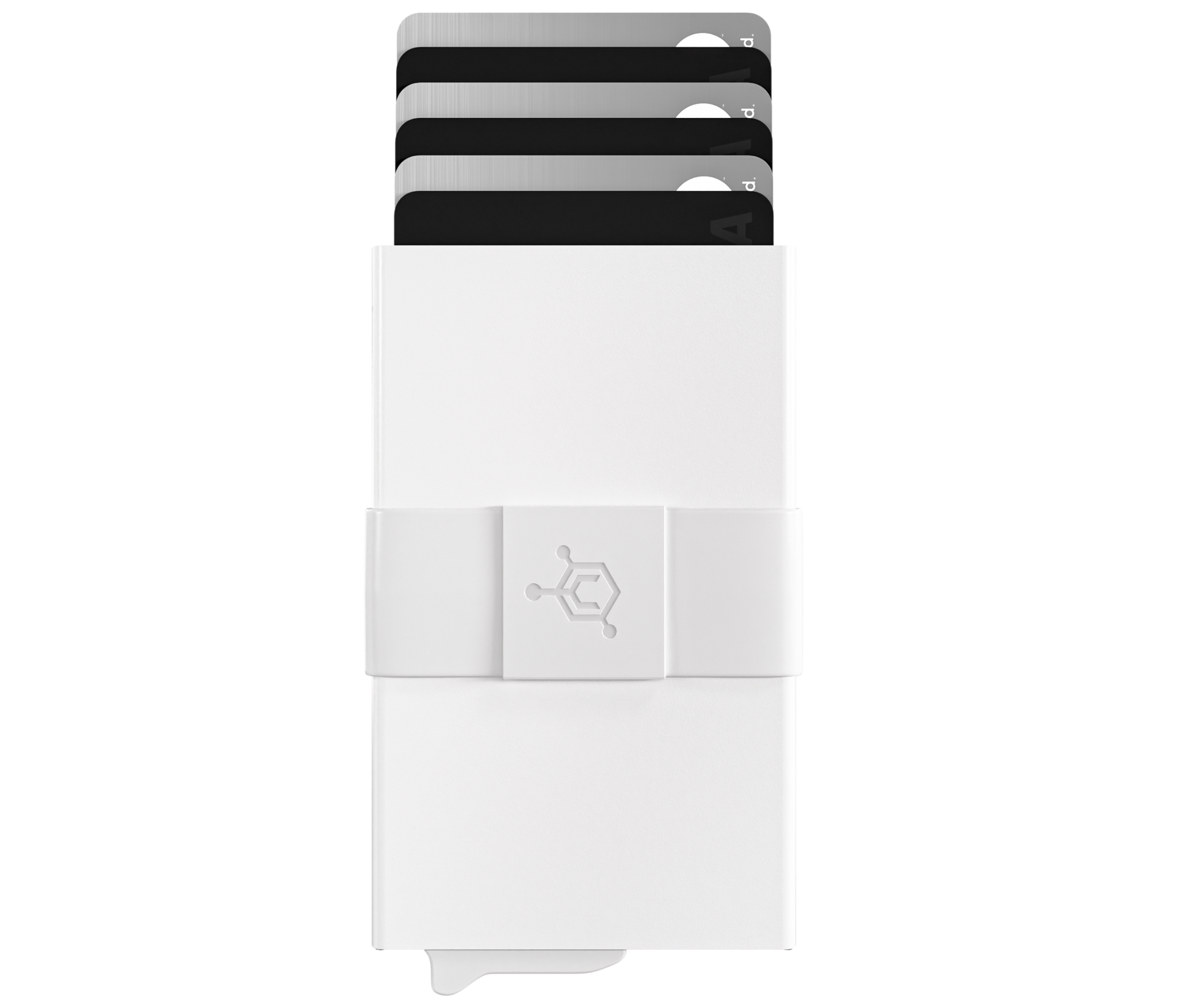Slim Tactical Stealth Wallet for Men: Metal RFID Blocking Card Case with Money Clip