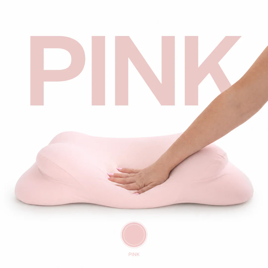 Ergonomic Memory Foam Pillow - Cervical Neck Support Pillow for Side & Back Sleepers, Breathable