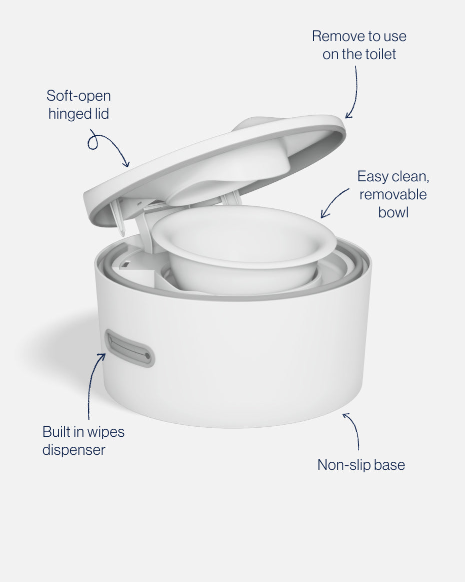 3-in-1 Potty Training Seat That Grows With Your Child