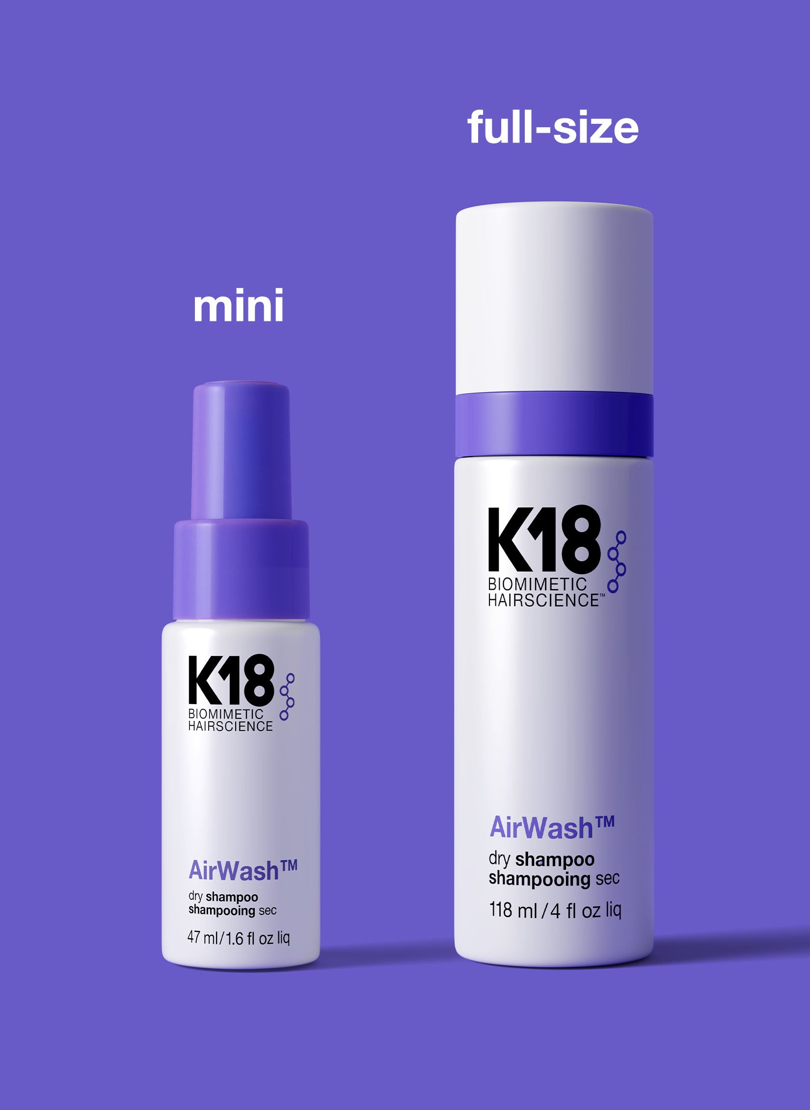 AirWash™ dry shampoo 4oz