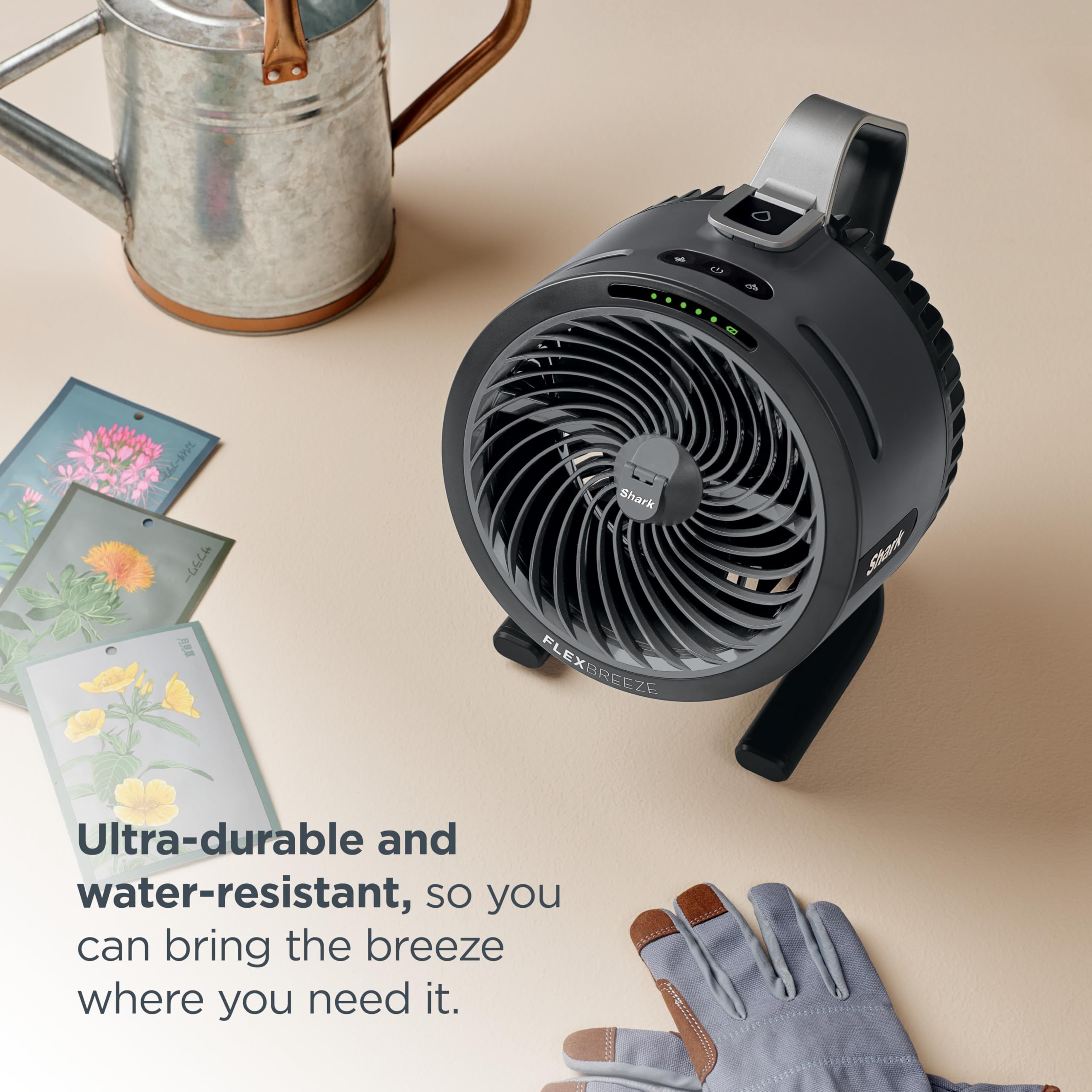 2-in-1 Cordless Portable Fan with Evaporative Mist