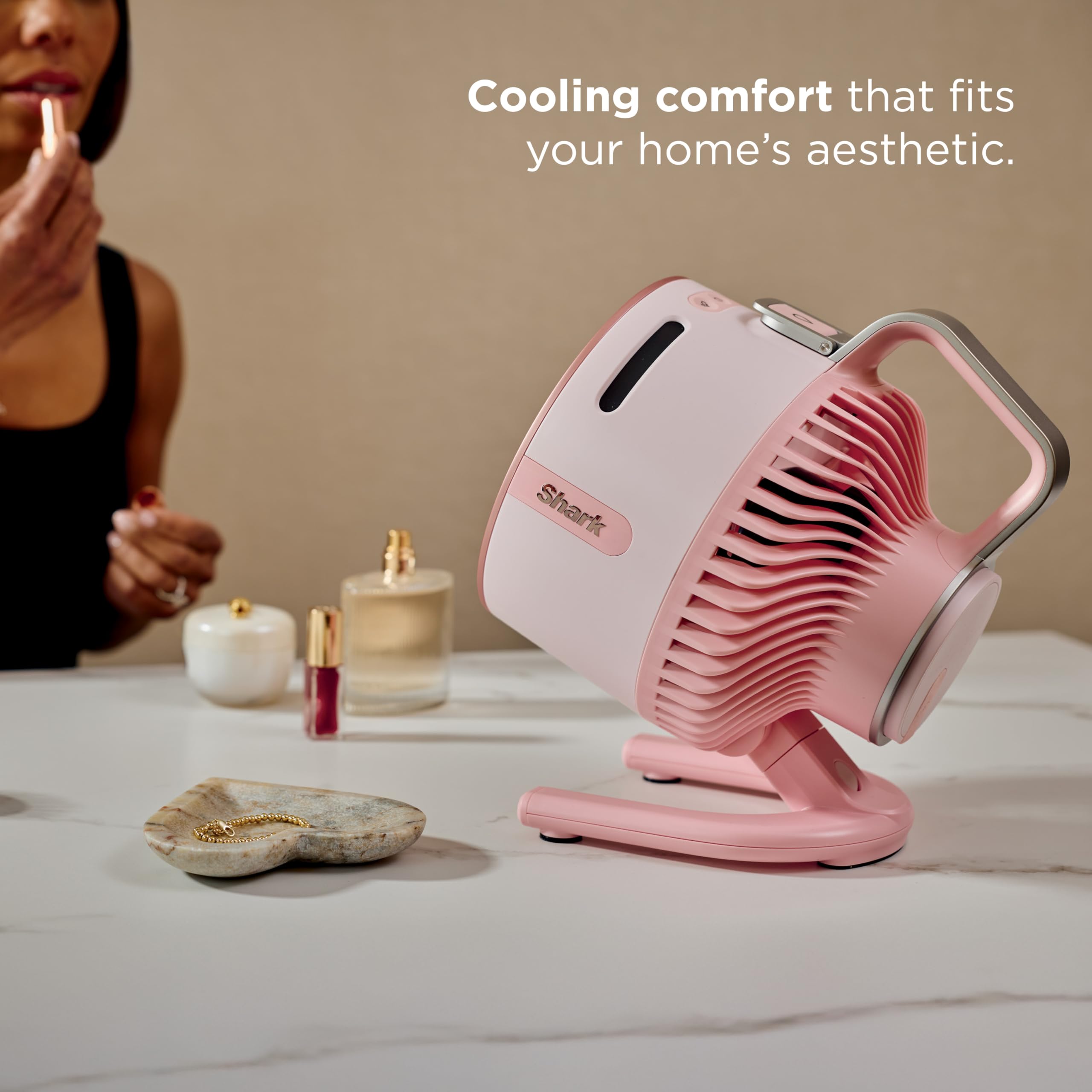 2-in-1 Cordless Portable Fan with Evaporative Mist