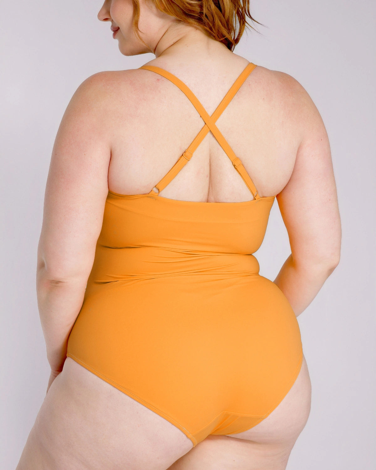 U-Ring Cut Out Shaping Swimsuit