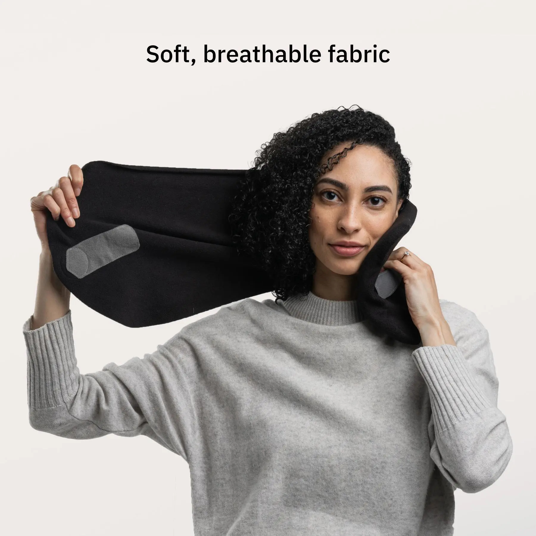 Ergonomic Flight Neck Pillow for Sleeping - Lightweight Shoulder & Neck Support Travel Pillow for Airplane