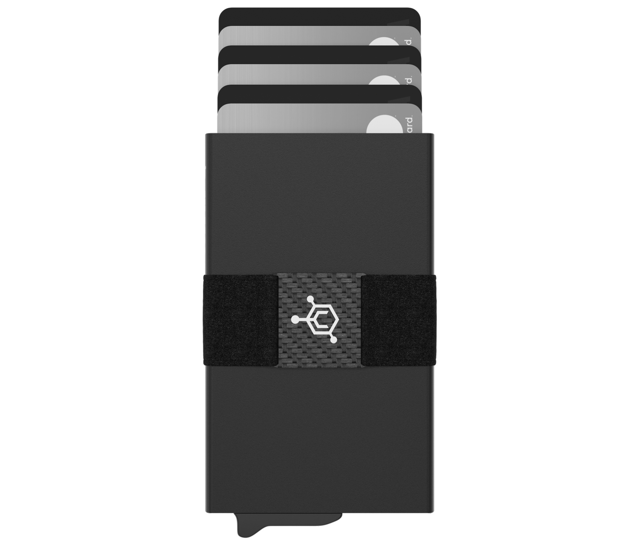 Slim Tactical Stealth Wallet for Men: Metal RFID Blocking Card Case with Money Clip