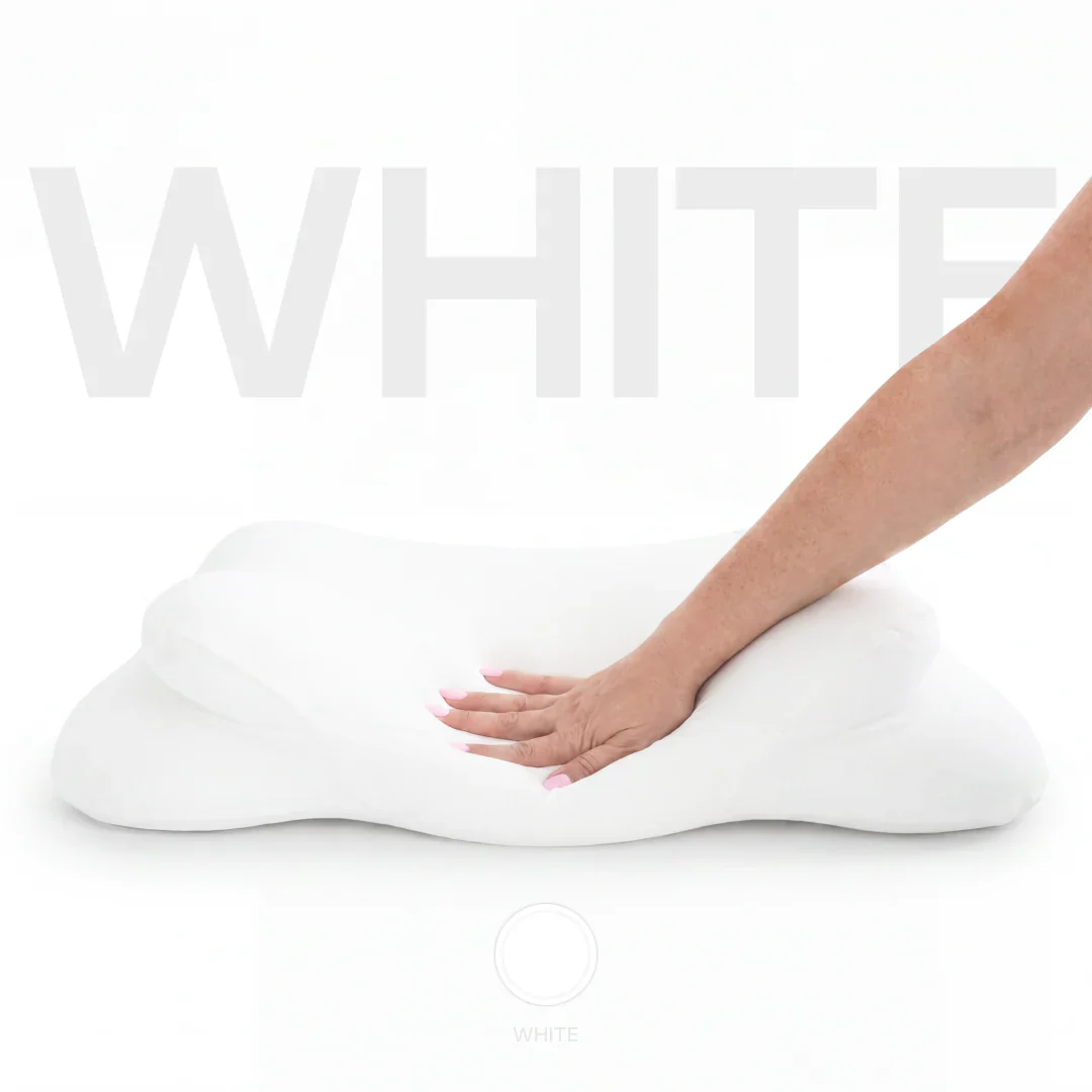 Ergonomic Memory Foam Pillow - Cervical Neck Support Pillow for Side & Back Sleepers, Breathable