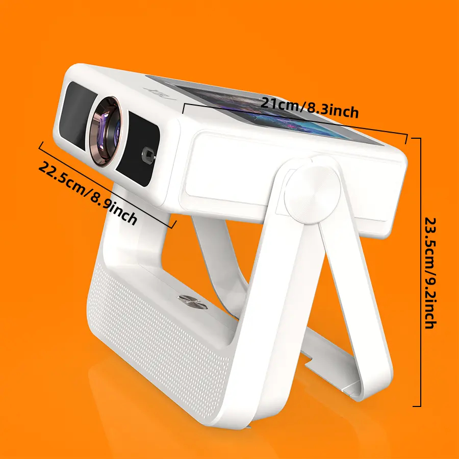 XBJ 4K Mini Projector, Native 1080P Portable Movie Projector with Auto Keystone & WiFi