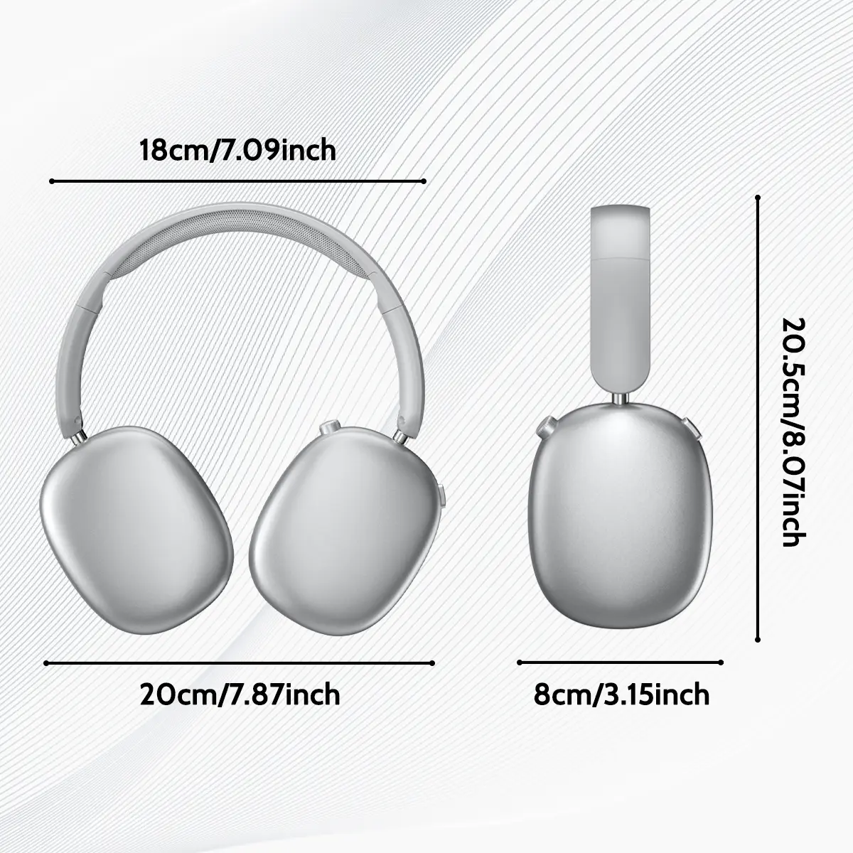 Wireless Over-ear Headphone for Sports & Gaming