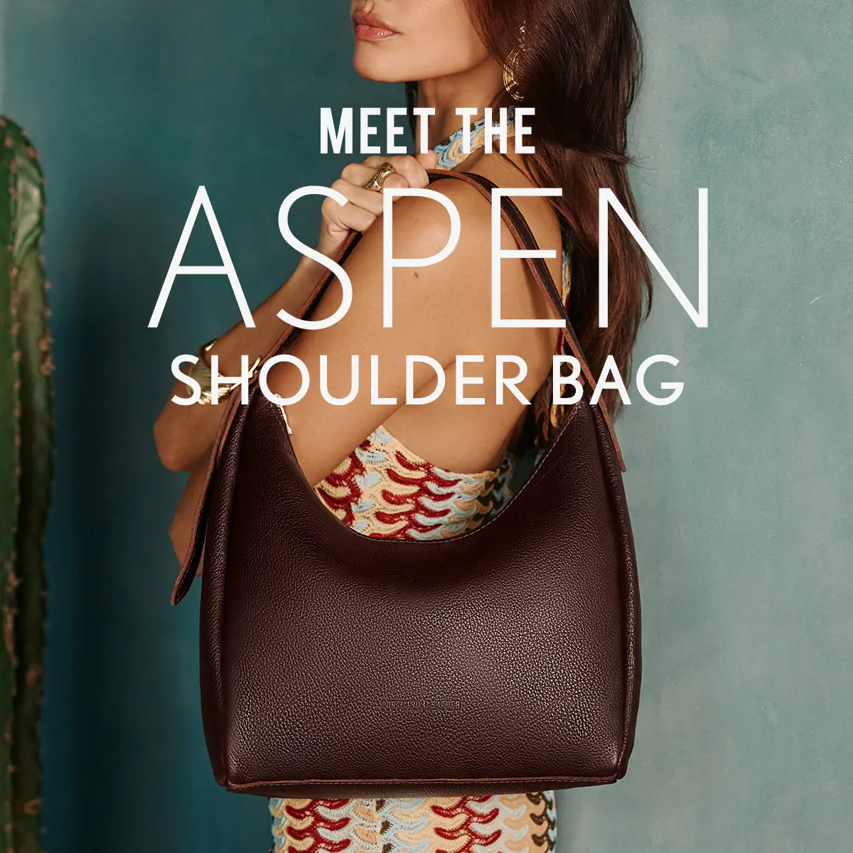 Aspen Shoulder Large Leather Shoulder Bag for Women