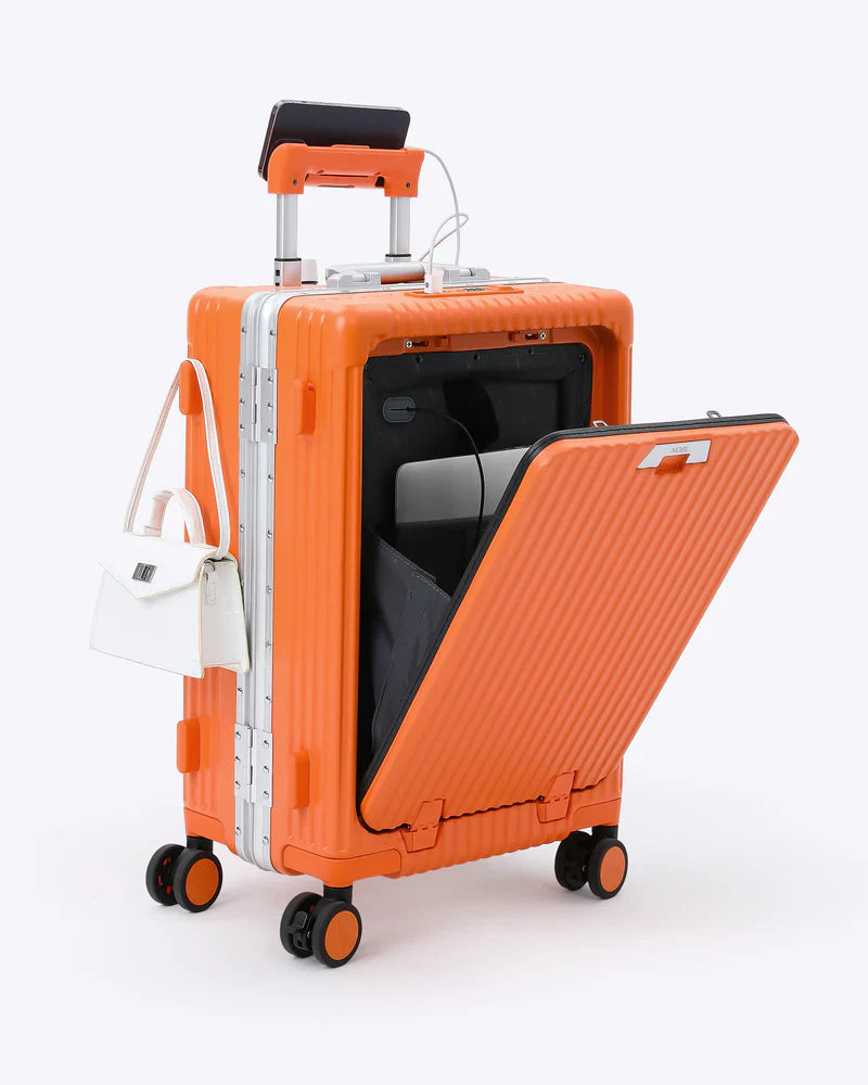 Smart Carry-On Suitcase for Students & Frequent Travellers