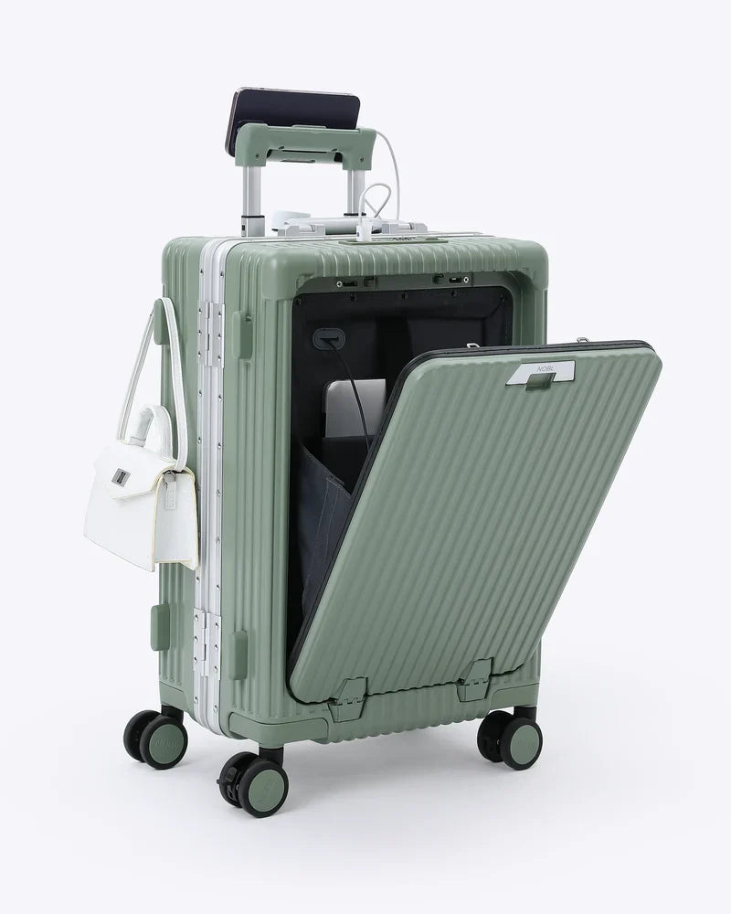Smart Carry-On Suitcase for Students & Frequent Travellers