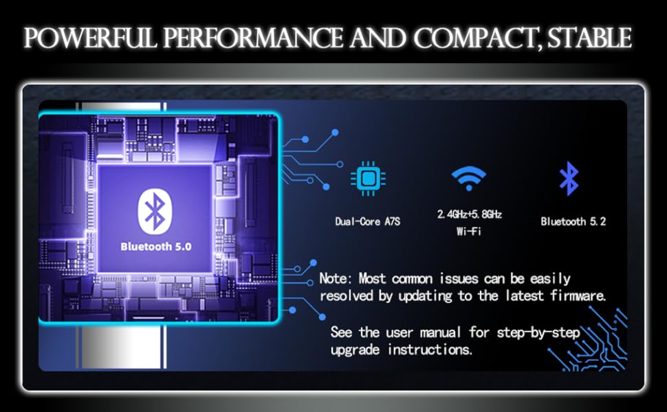 POWERFUL PERFORMANCE AND COMPACT, STABLE