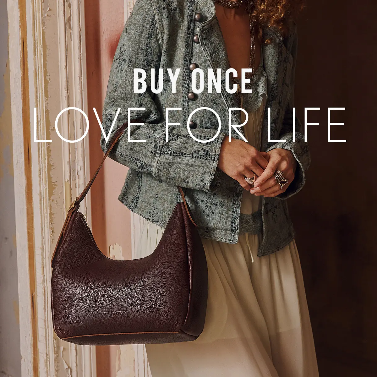 Aspen Shoulder Large Leather Shoulder Bag for Women
